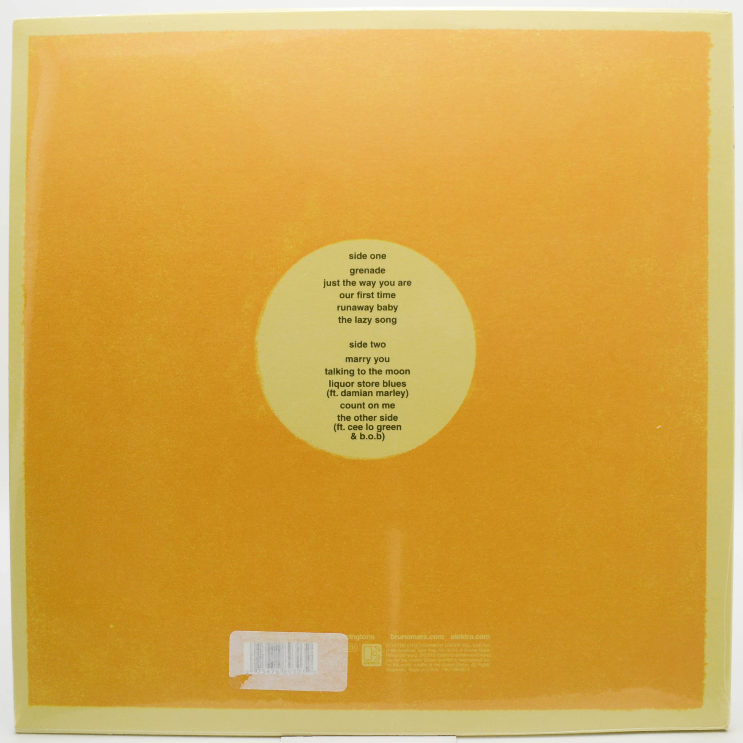 Bruno Mars — Doo-Wops & Hooligans (USA), 2010