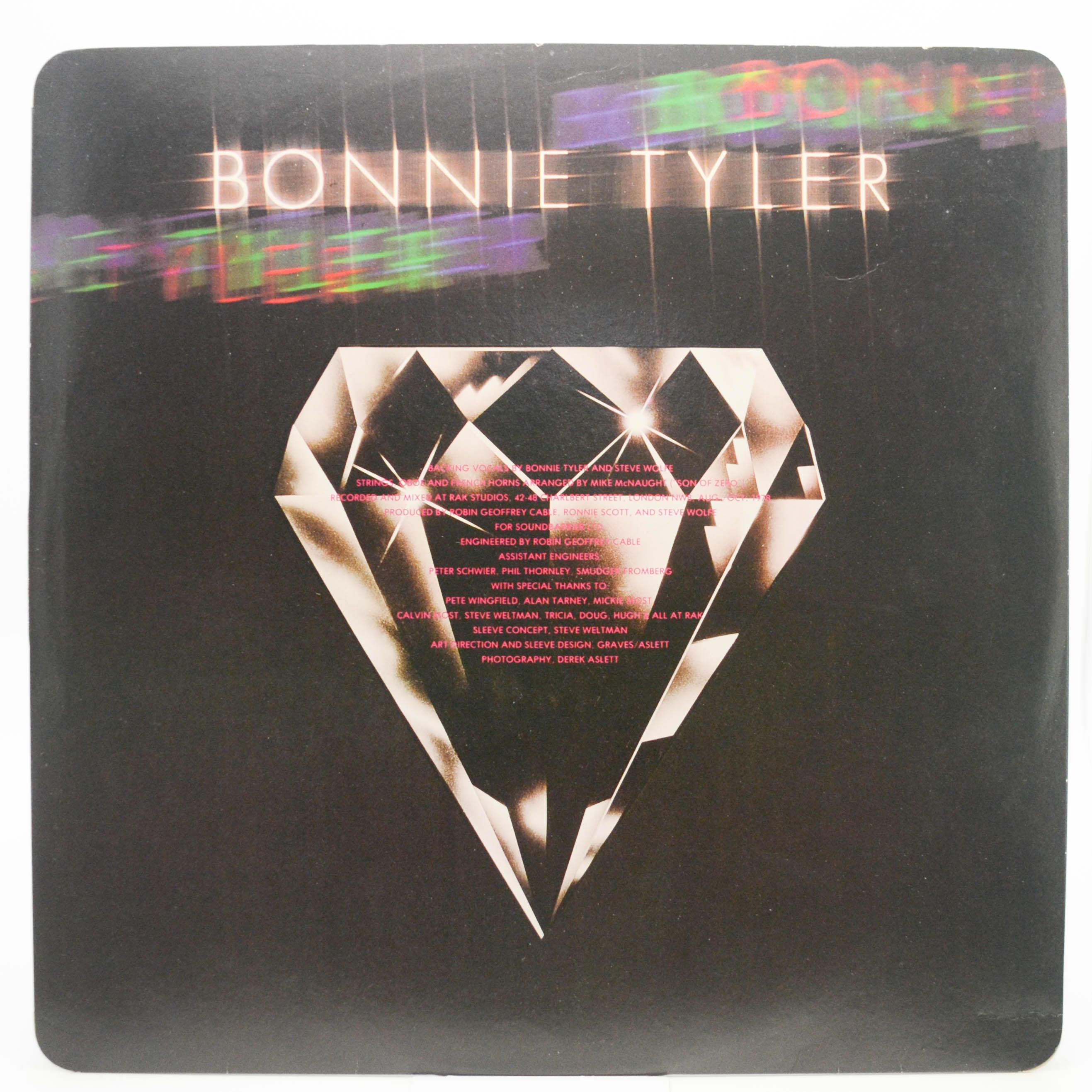 Bonnie Tyler — Diamond Cut (1-st, UK), 1979