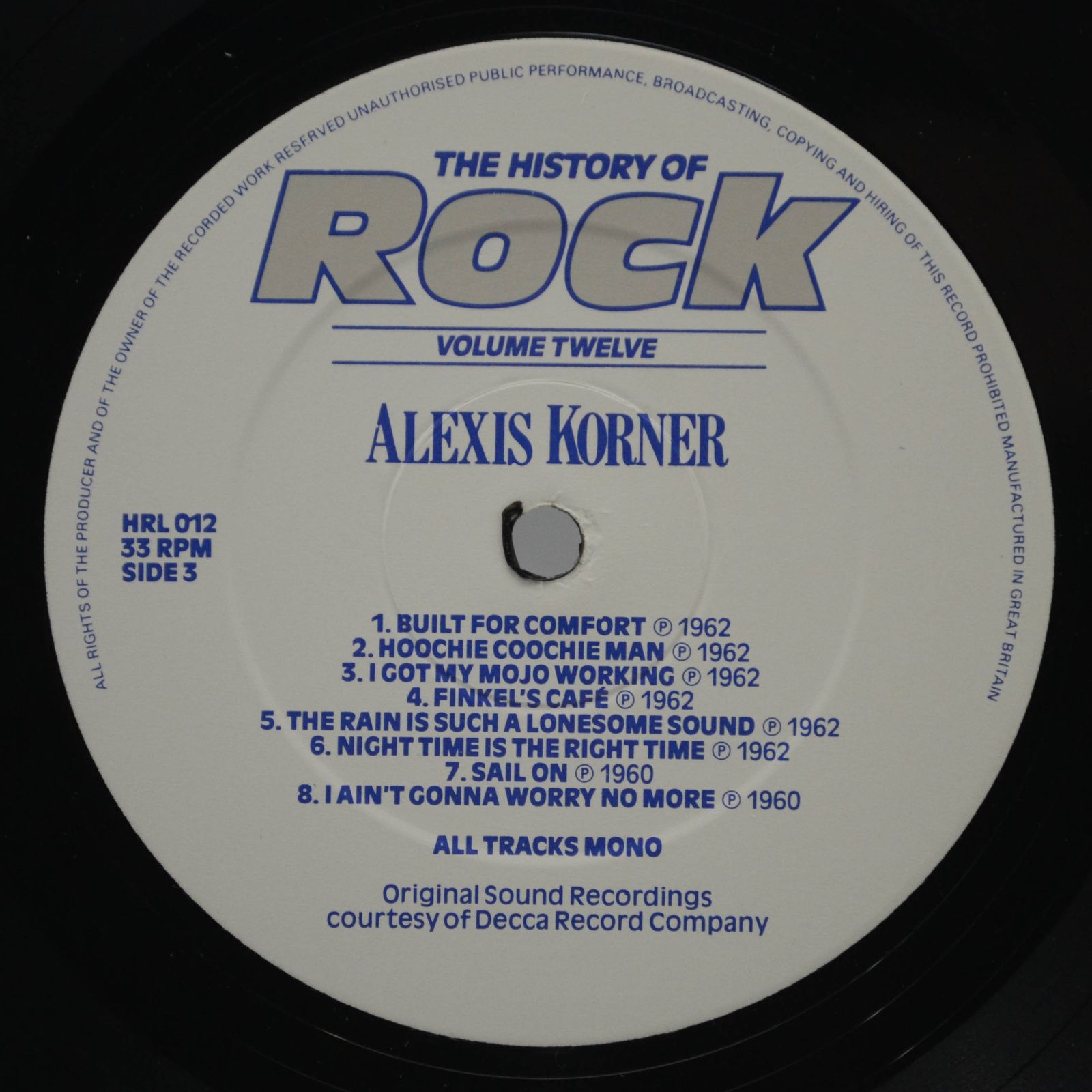 B. B. King / The Yardbirds / Alexis Korner / Fleetwood Mac — The History Of Rock (Volume Twelve) (2LP, UK), 1983