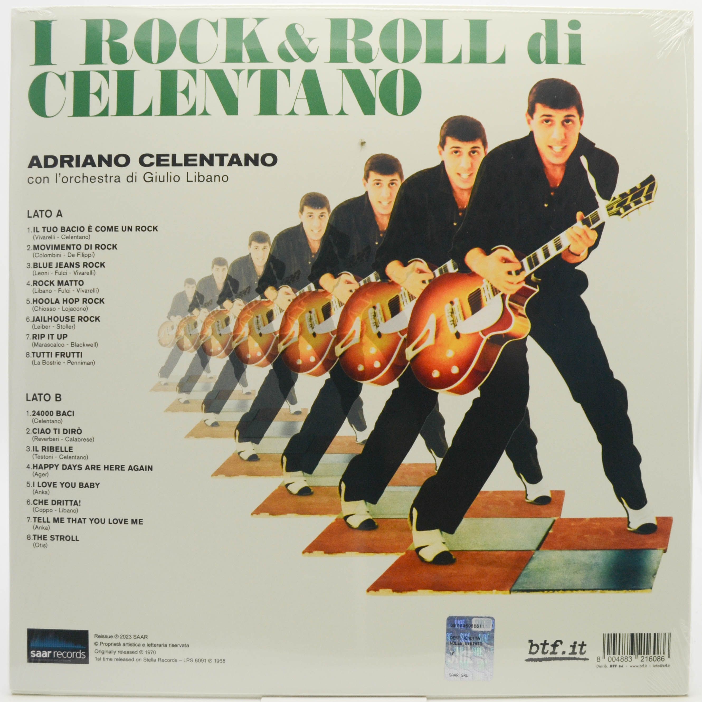 Adriano Celentano — I Rock & Roll Di Celentano (Italy), 1968