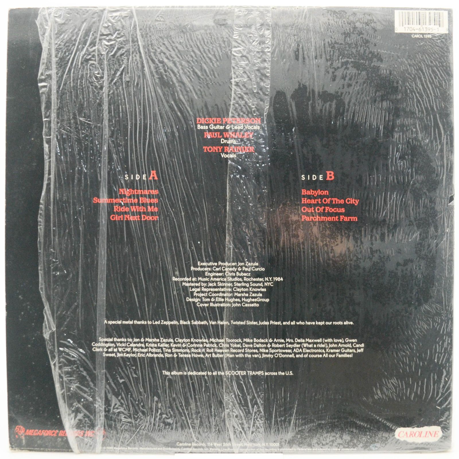 Blue Cheer — The Beast Is Back (USA), 1985