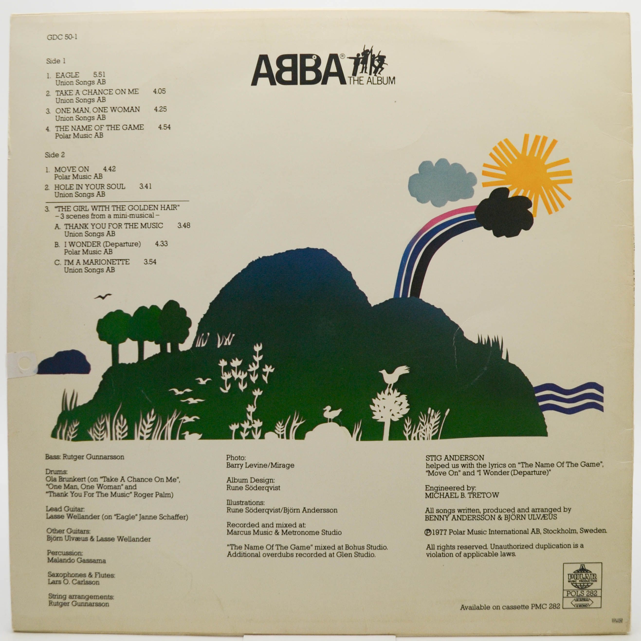 ABBA — The Album (1-st, Sweden), 1977
