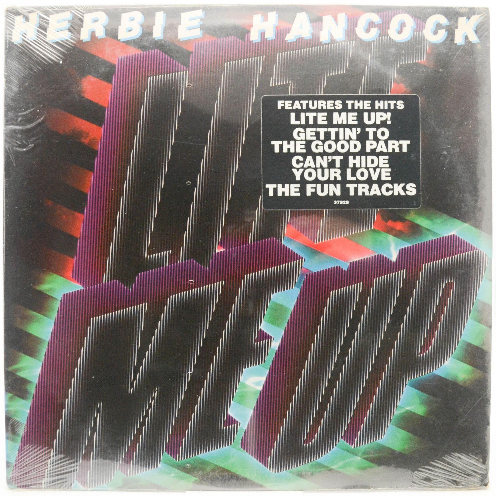 Herbie Hancock — Lite Me Up (1-st, USA), 1982