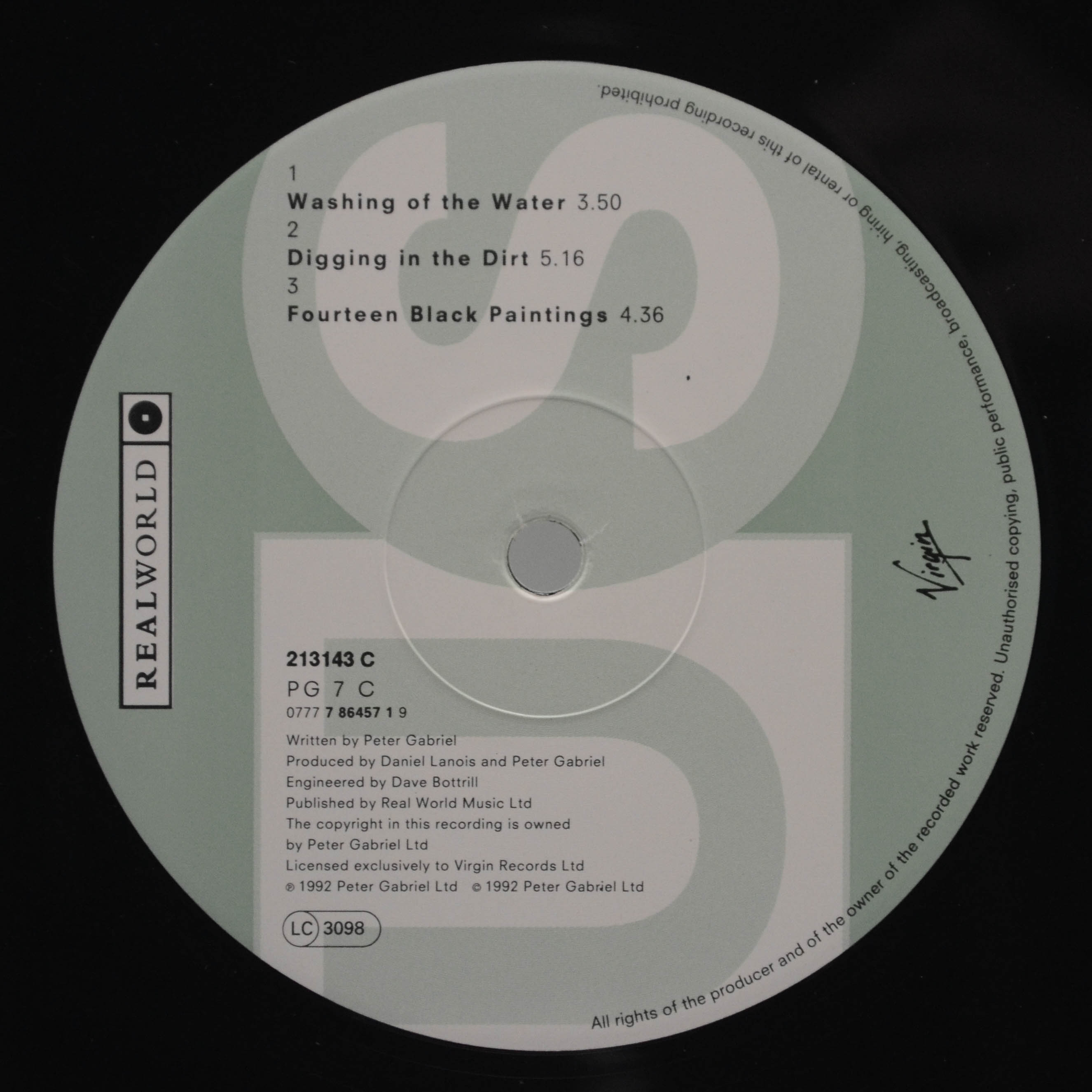 Peter Gabriel — Us (2LP), 1992