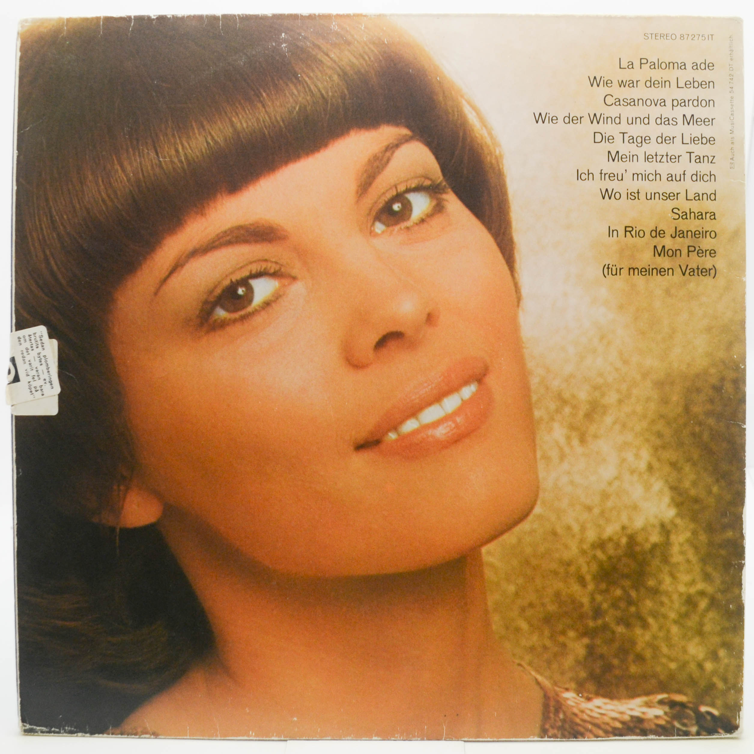 Виниловая пластинка Mireille Mathieu — M M, 1973