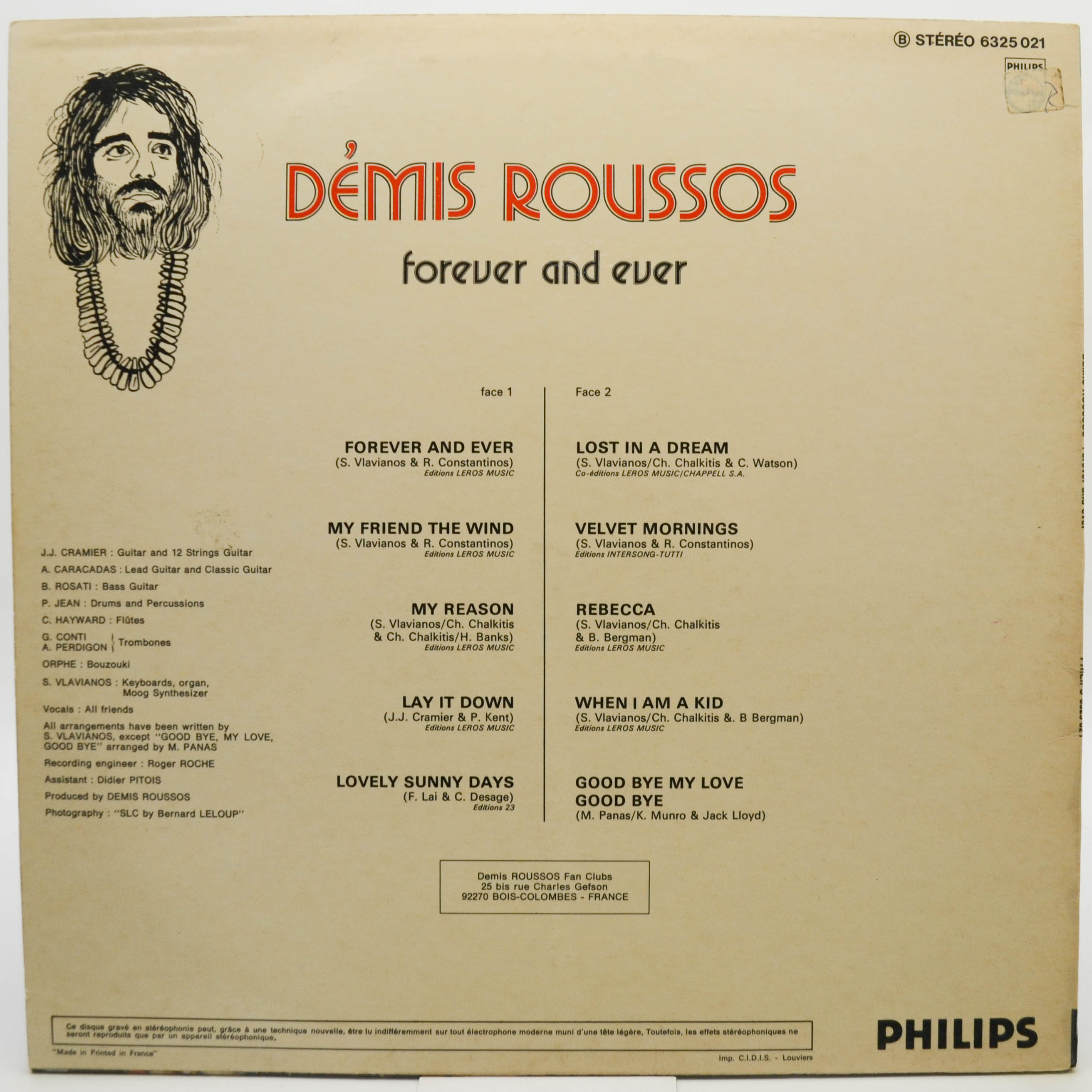 Démis Roussos — Forever And Ever, 1974