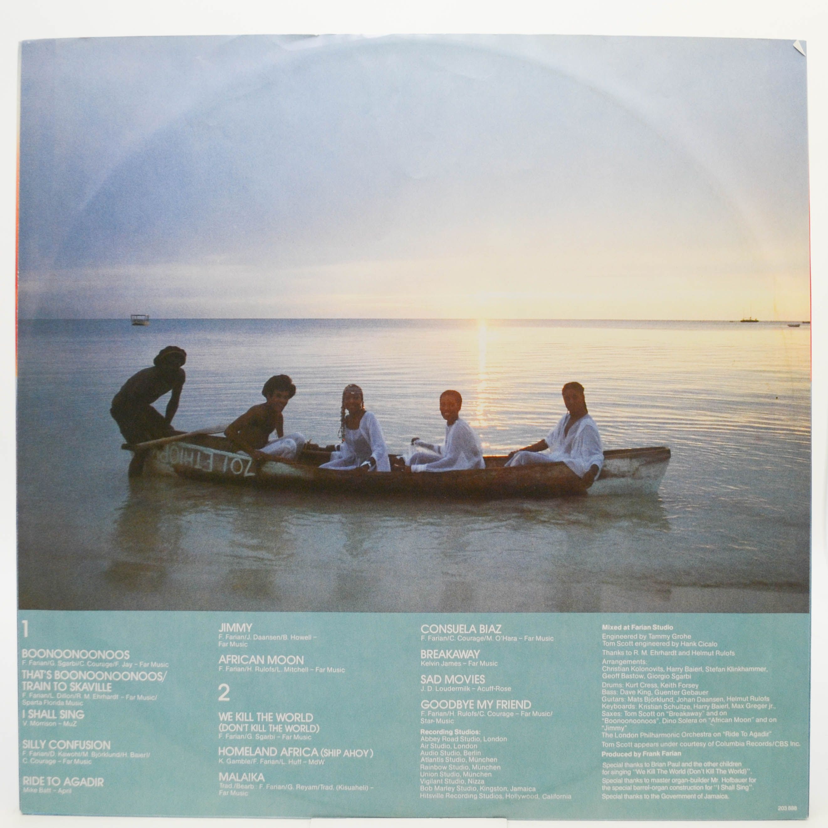 Boney M. — Boonoonoonoos (poster), 1981