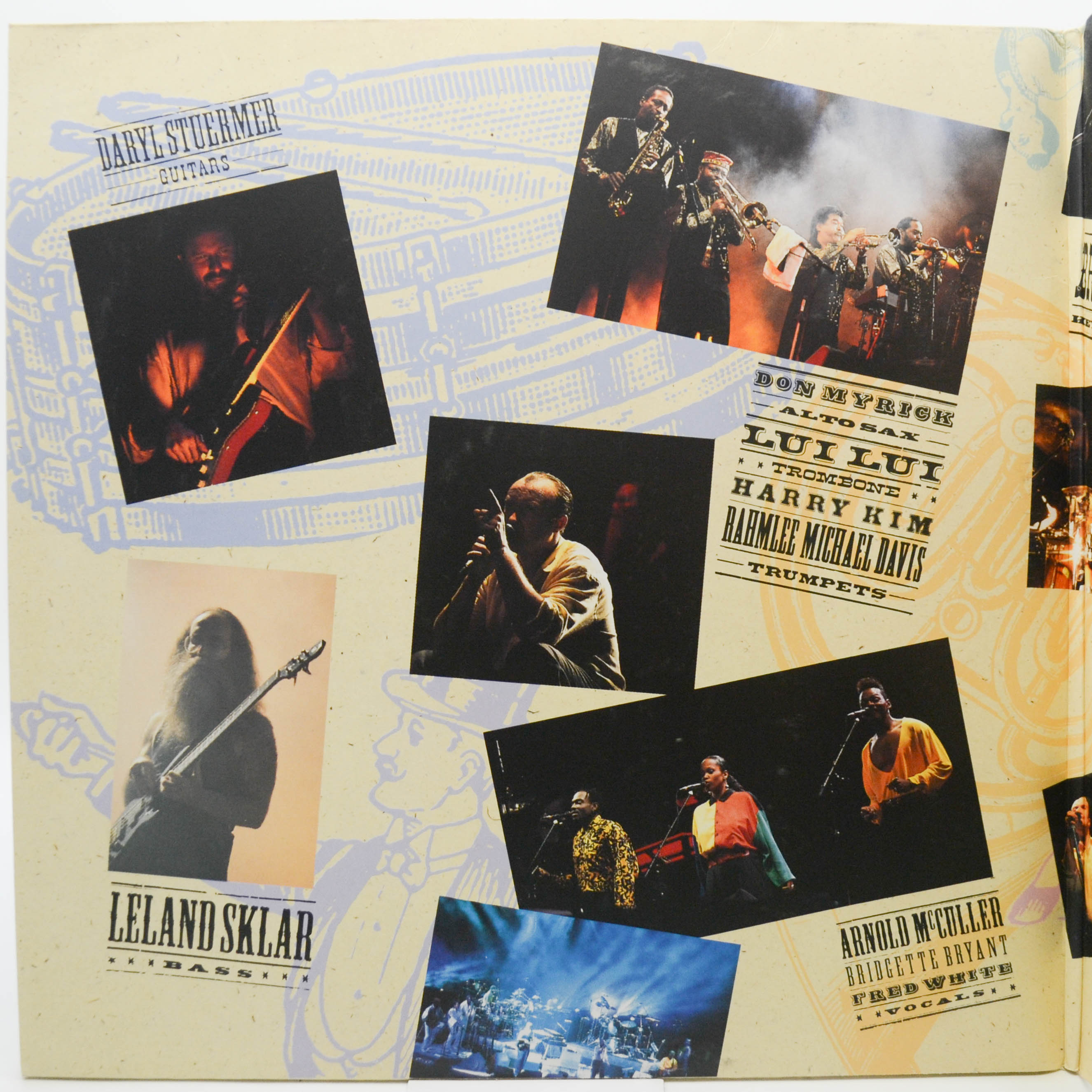 Phil Collins — Serious Hits...Live! (2LP), 1990