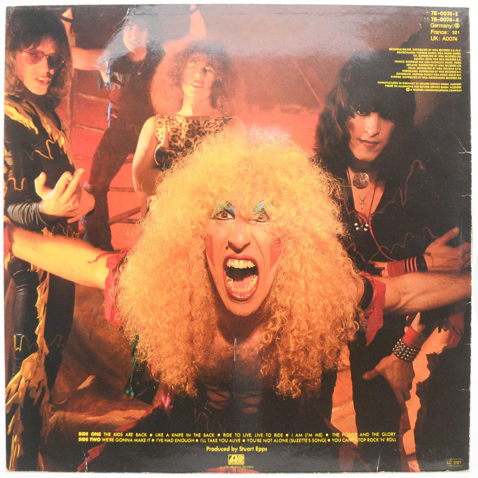 Twisted Sister — You Can't Stop Rock 'N' Roll, 1983