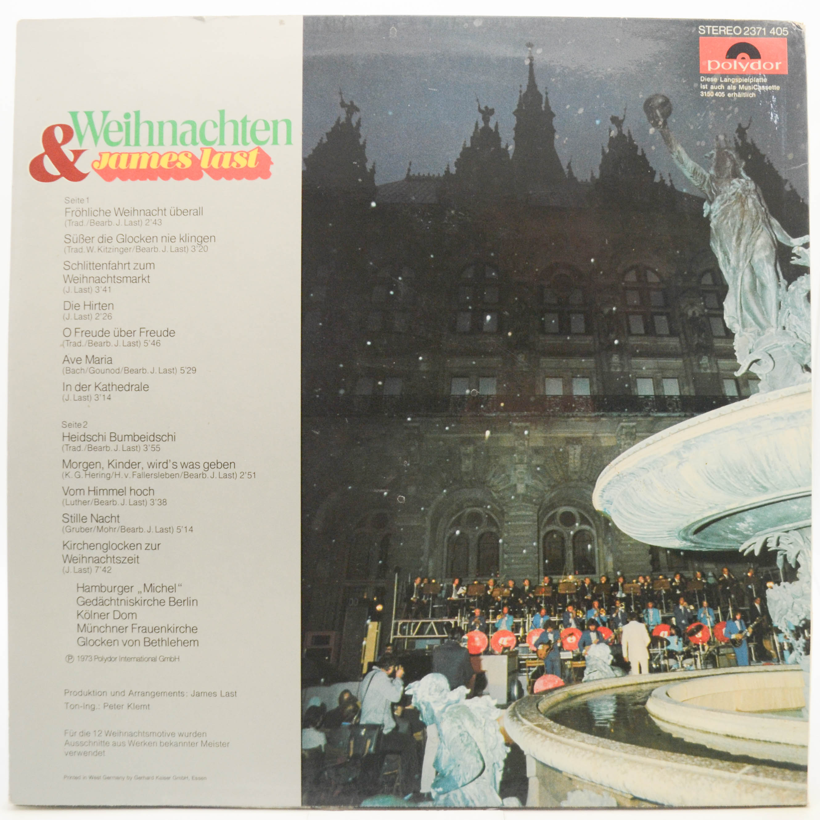 James Last — Weihnachten & James Last, 1973