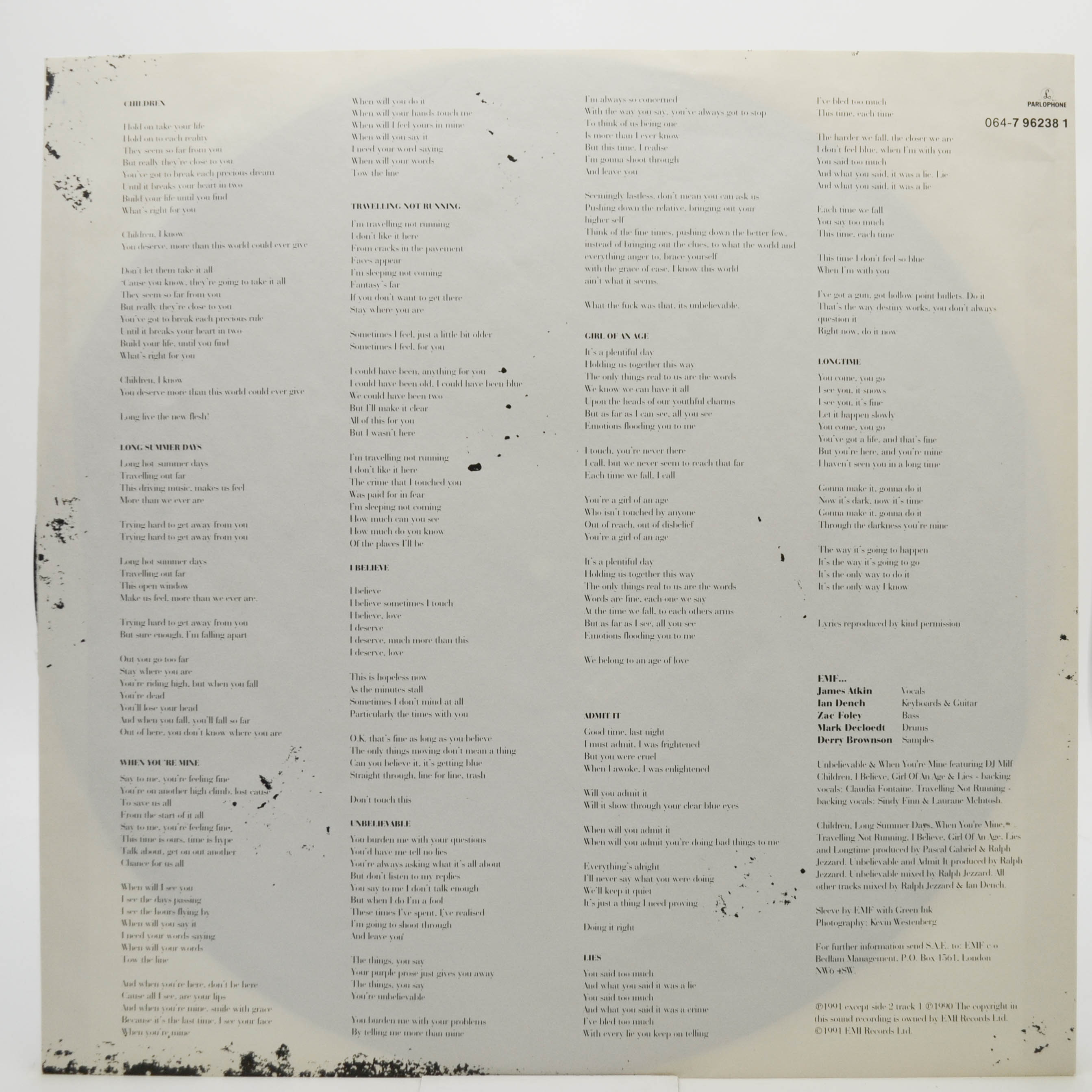 EMF — Schubert Dip, 1991