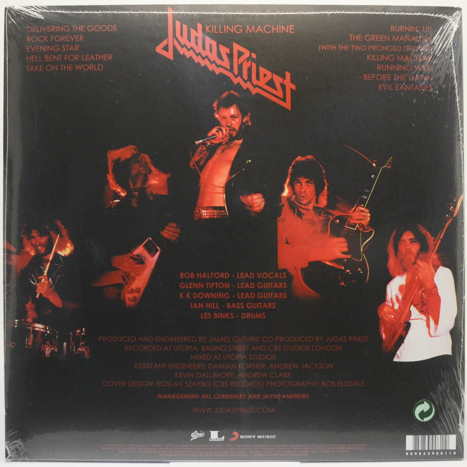 Judas Priest — Killing Machine, 1978