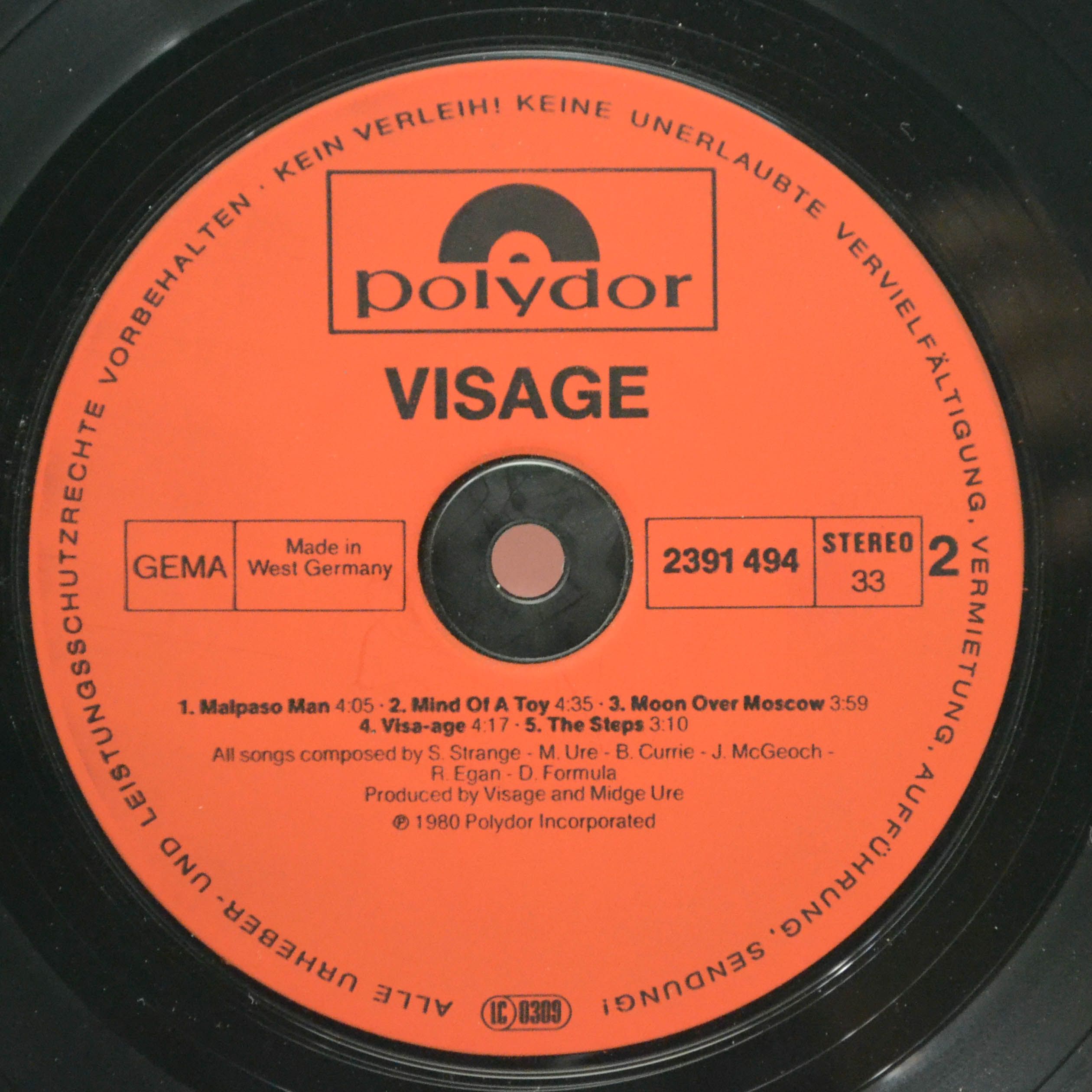 Visage — Visage, 1980