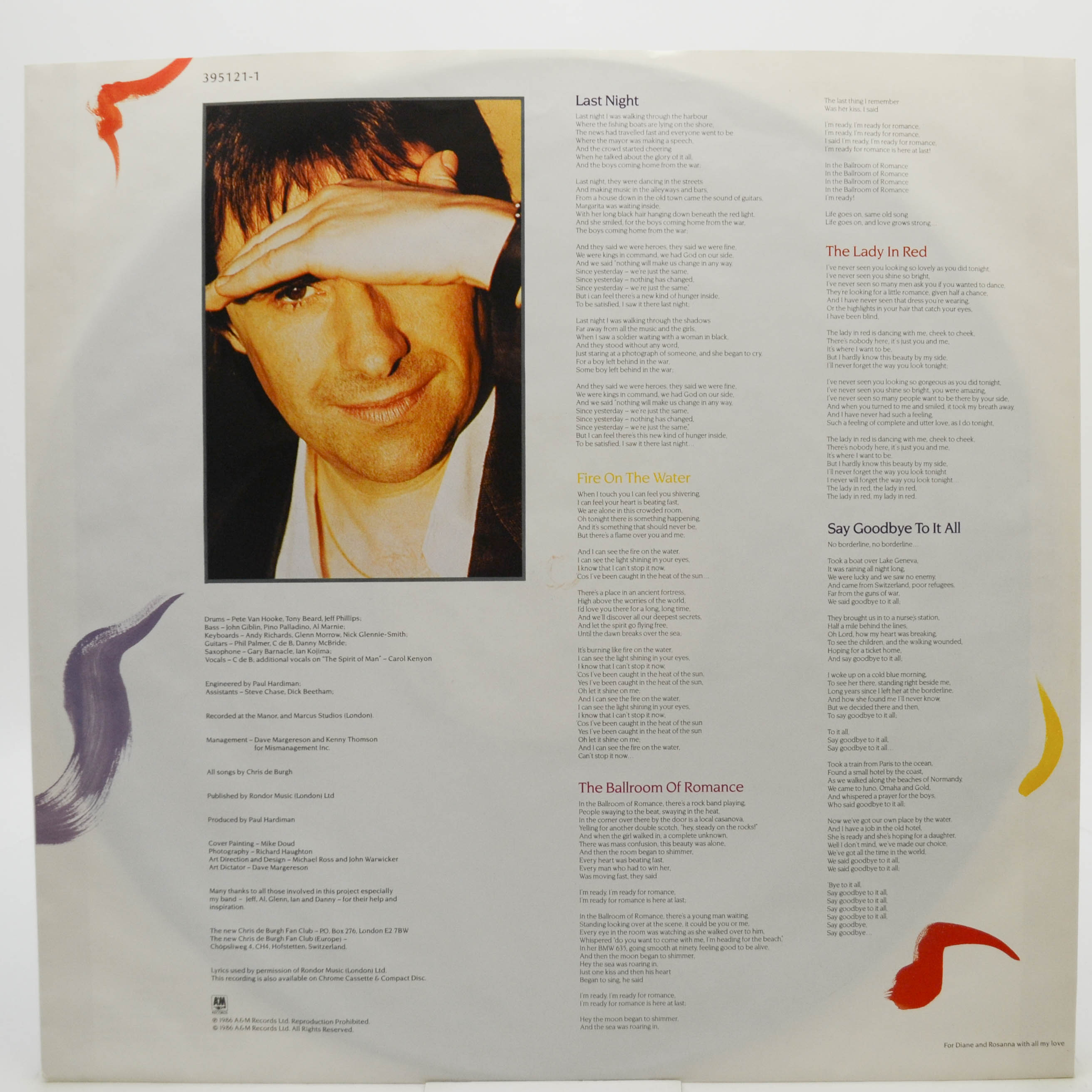 Chris de Burgh — Into The Light, 1986