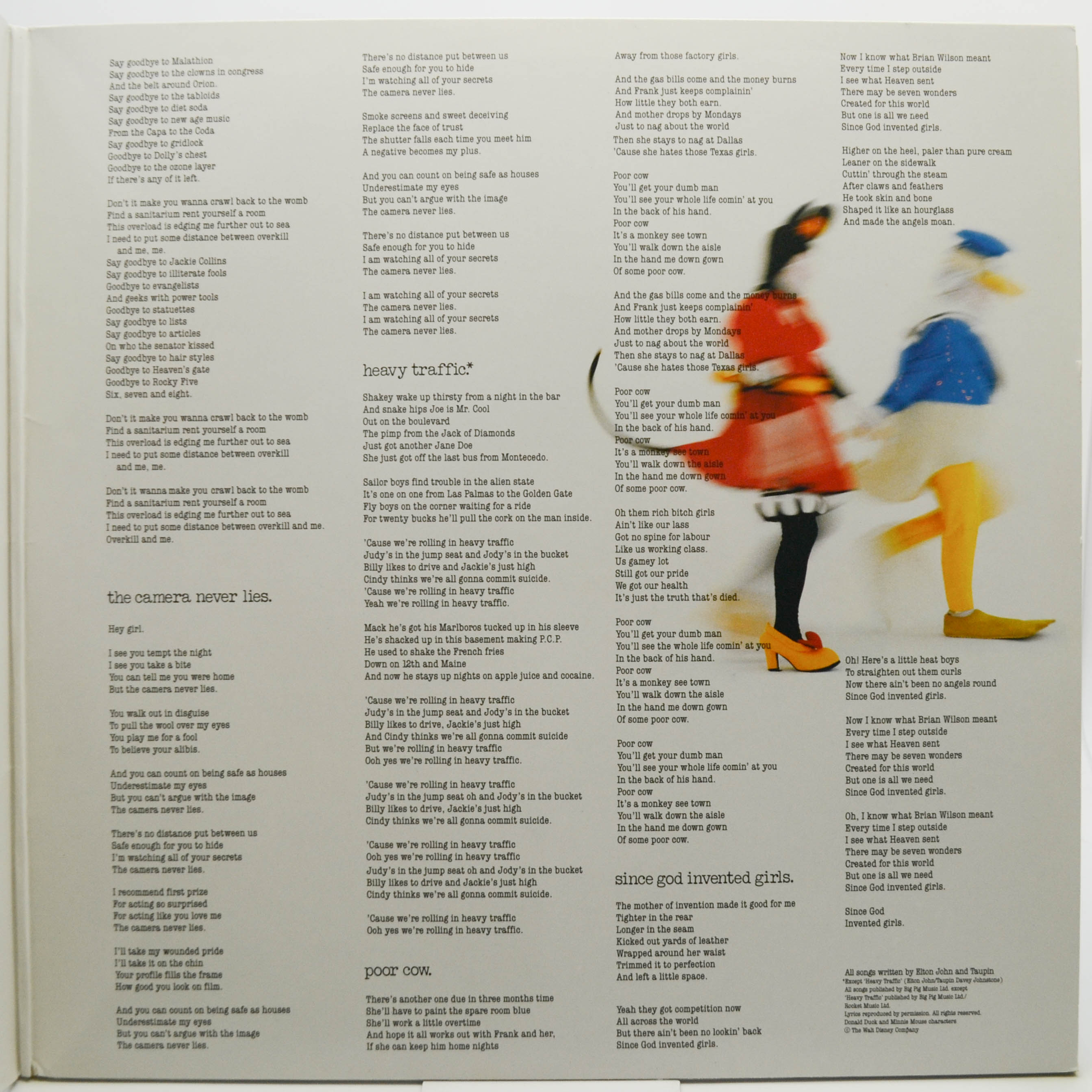 Elton John — Reg Strikes Back, 1988