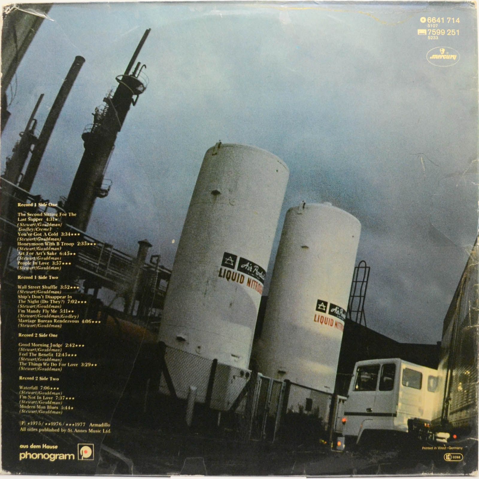 10cc — Live And Let Live (2LP), 1977