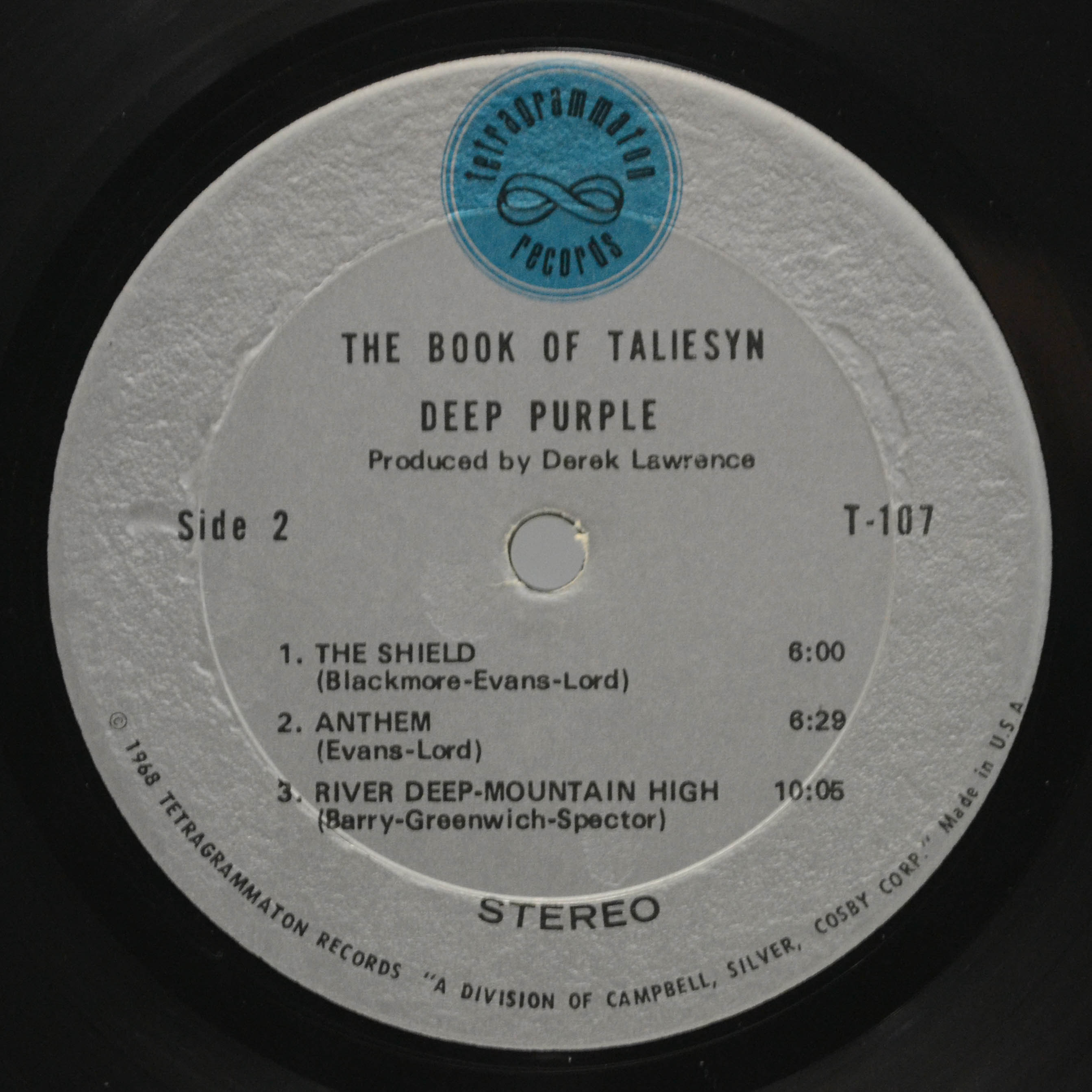 Deep Purple — The Book Of Taliesyn (USA), 1968