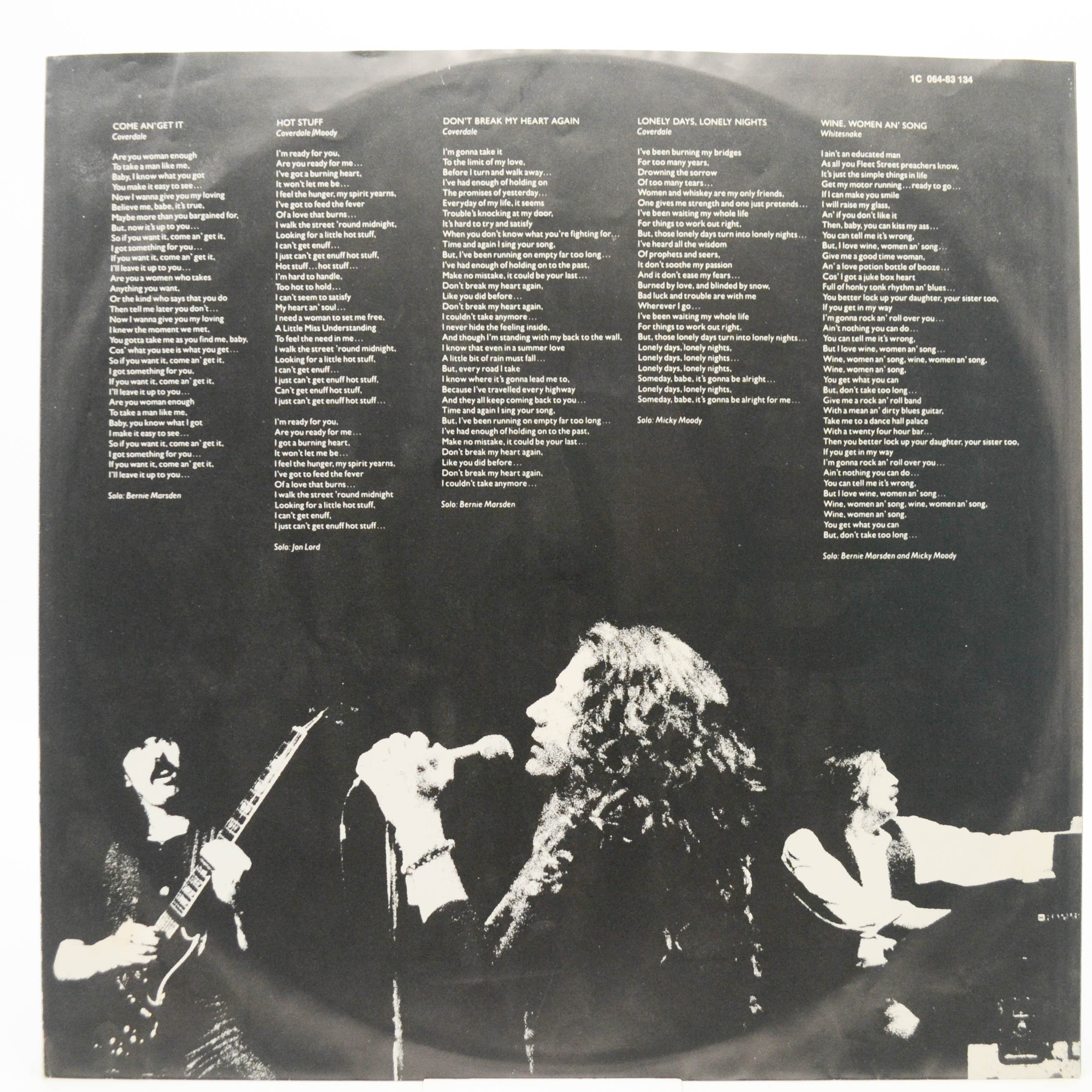 Whitesnake — Come An' Get It, 1981