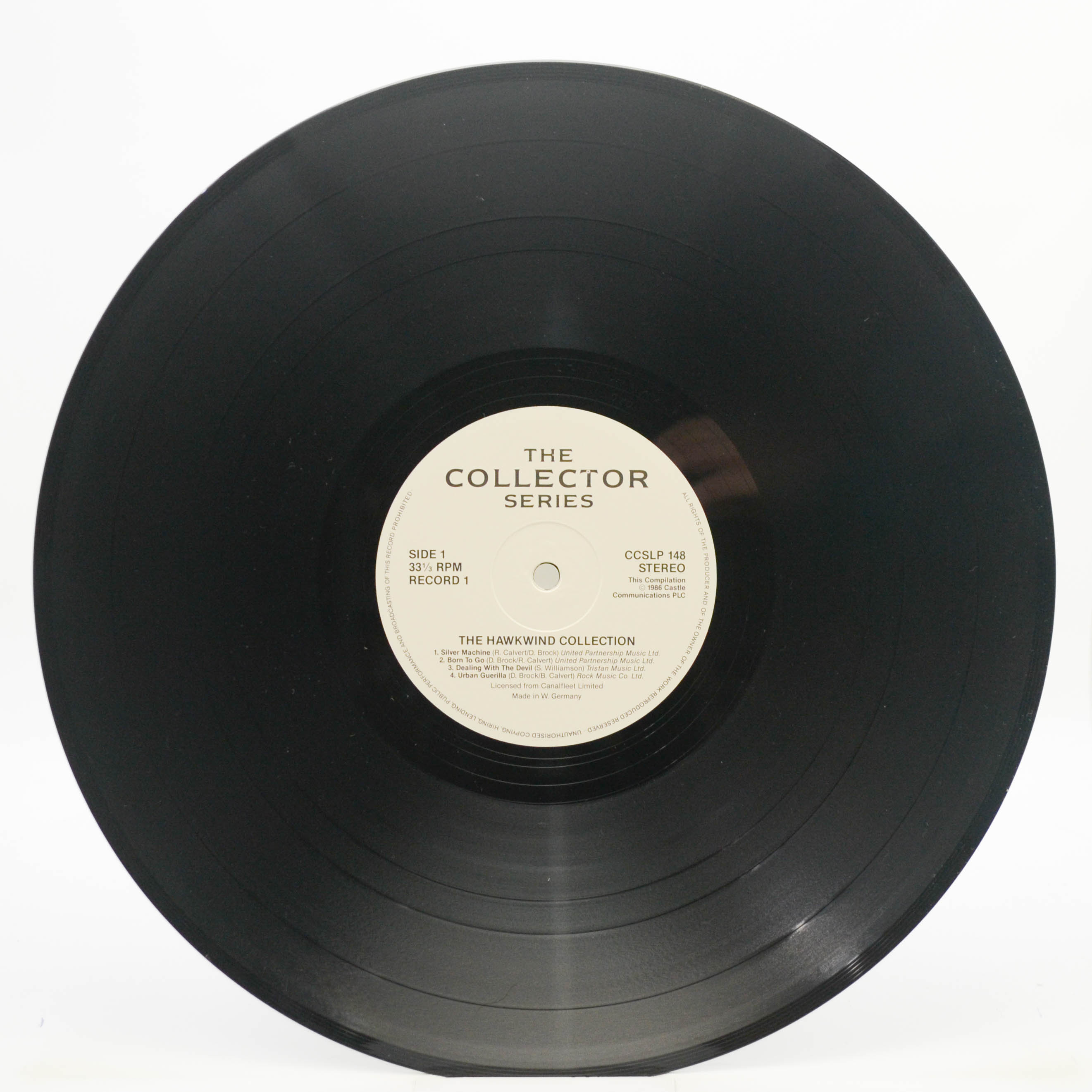 Hawkwind — The Hawkwind Collection (2LP, UK), 1986
