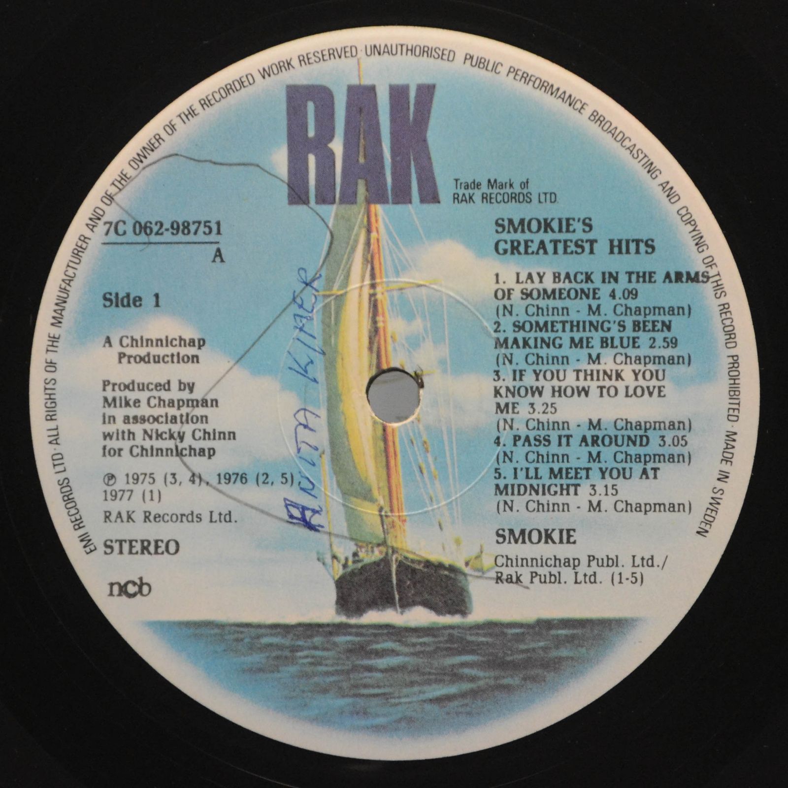 Smokie — Greatest Hits, 1977