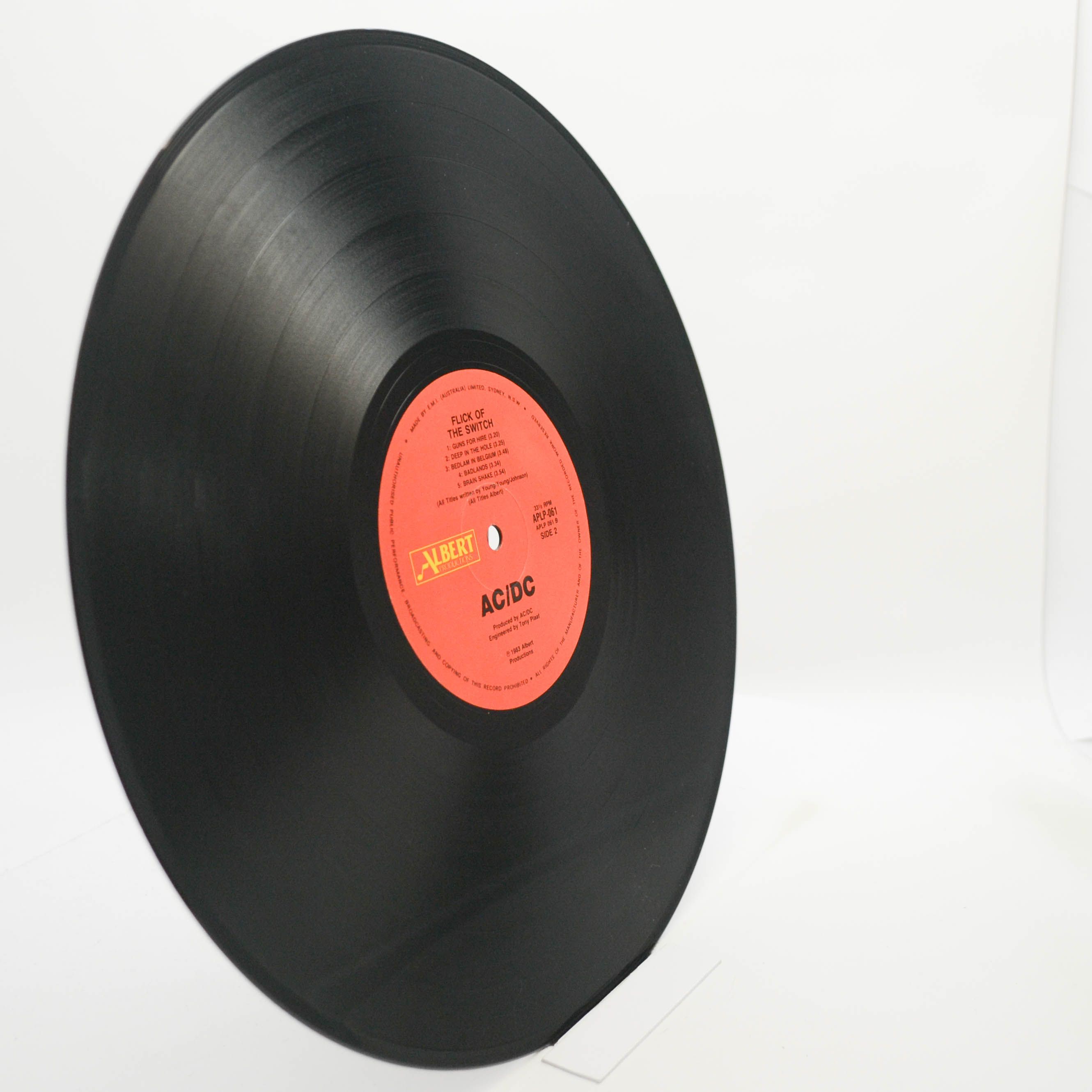 AC/DC — Flick Of The Switch (1-st, Australia), 1983