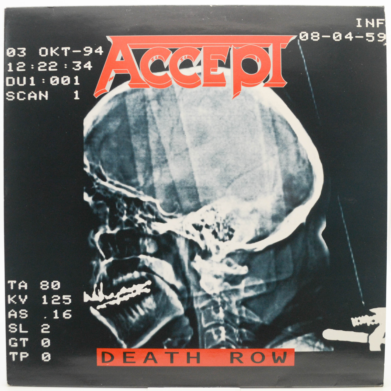 Accept — Death Row (2LP), 1994
