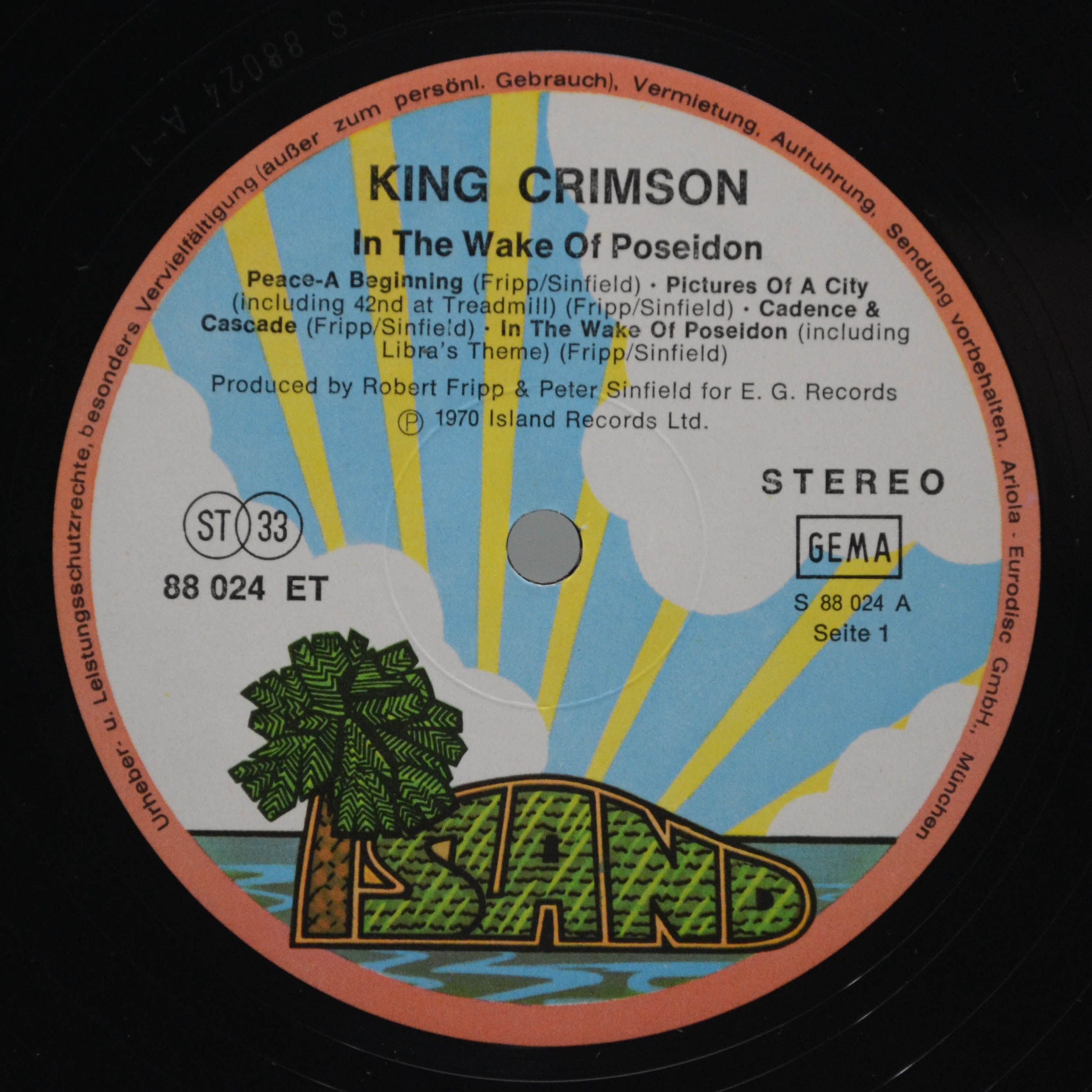 King Crimson — In The Wake Of Poseidon, 1970