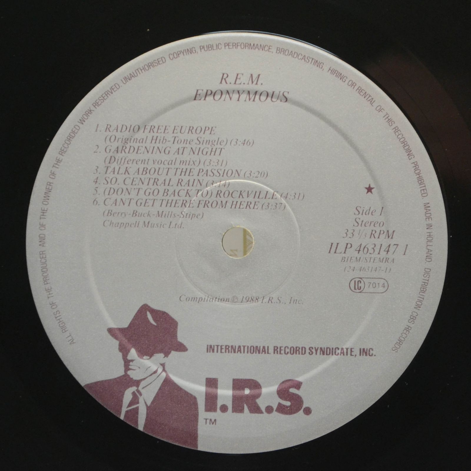 R.E.M. — Eponymous, 1988