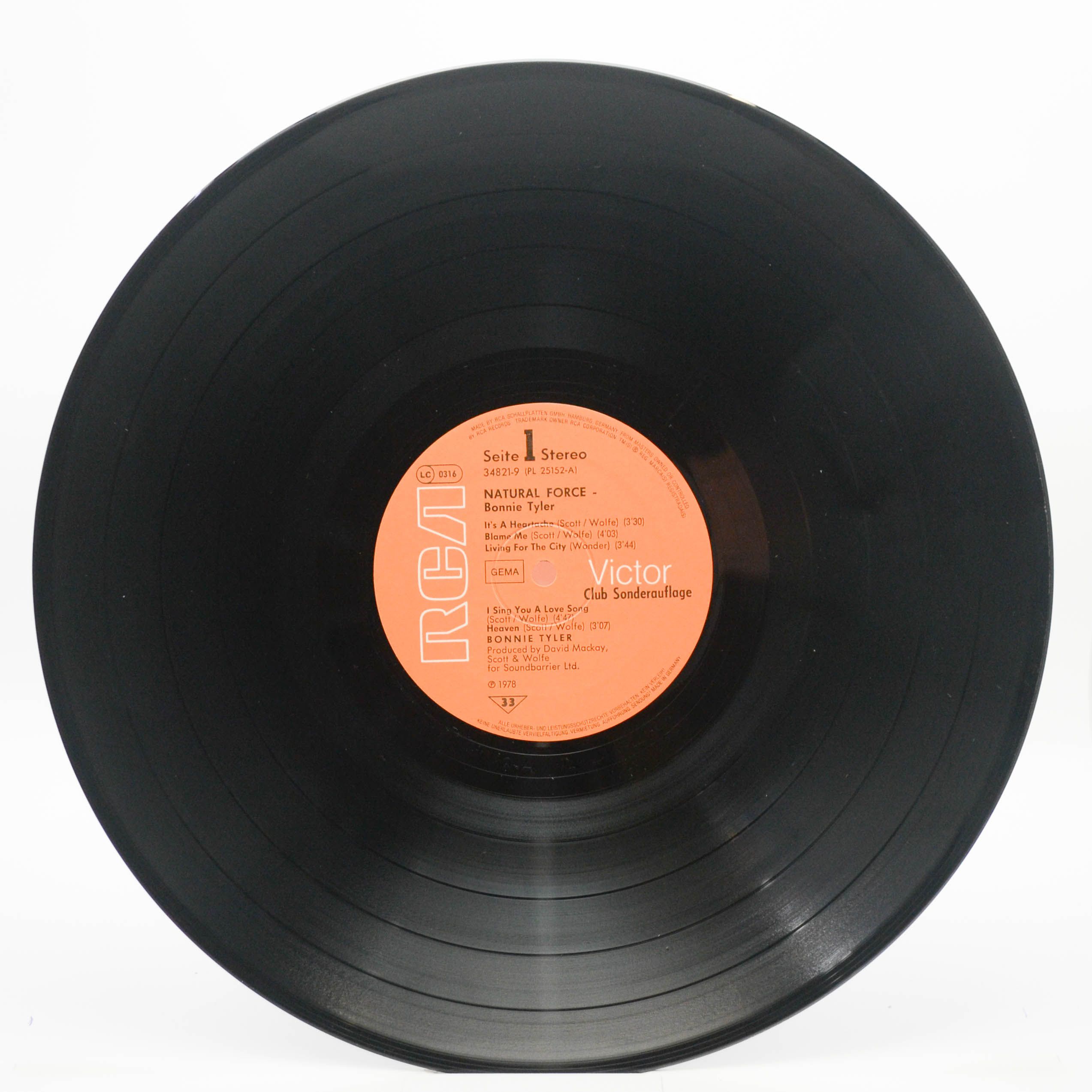 Bonnie Tyler — Natural Force, 1978