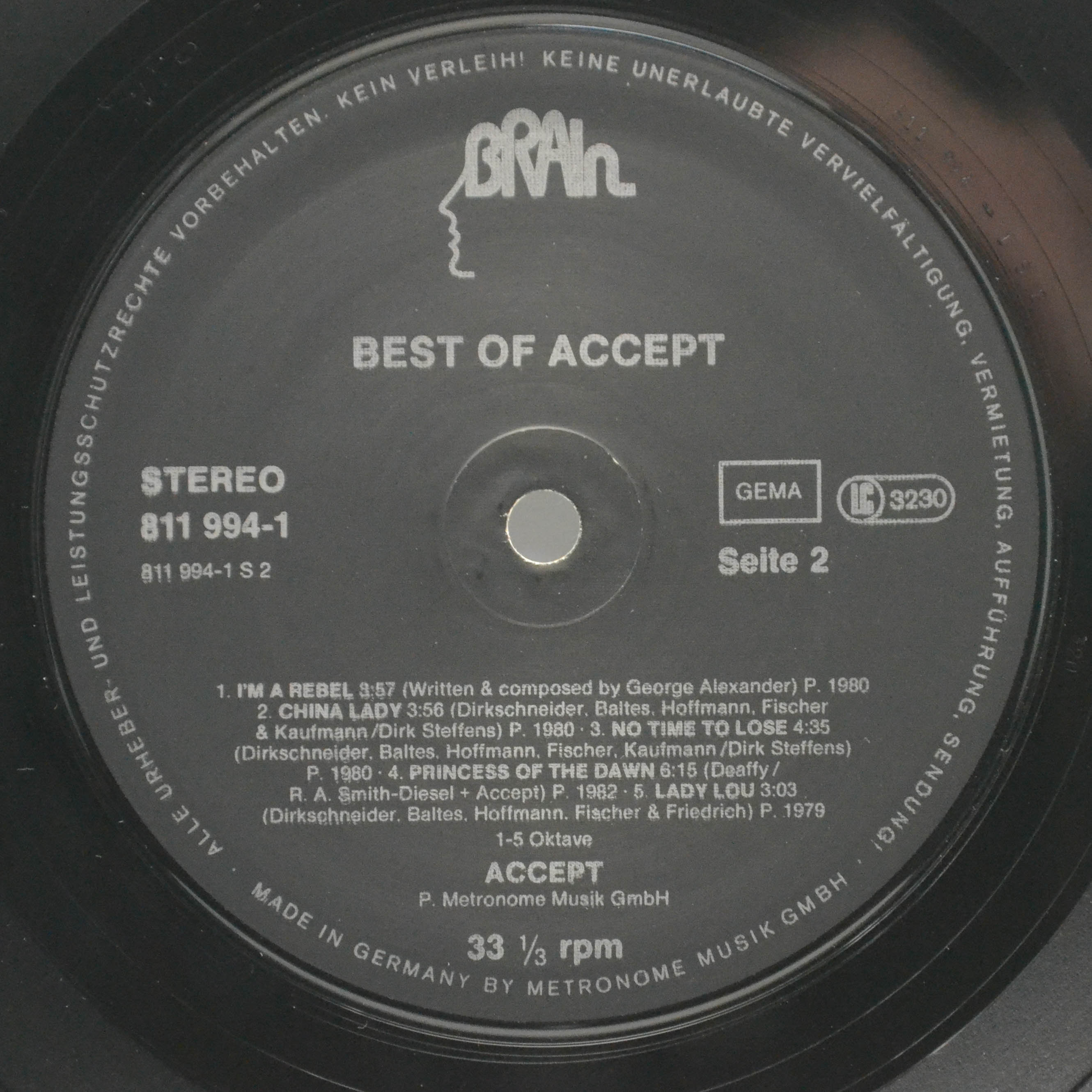 Accept — Best Of Accept, 1983