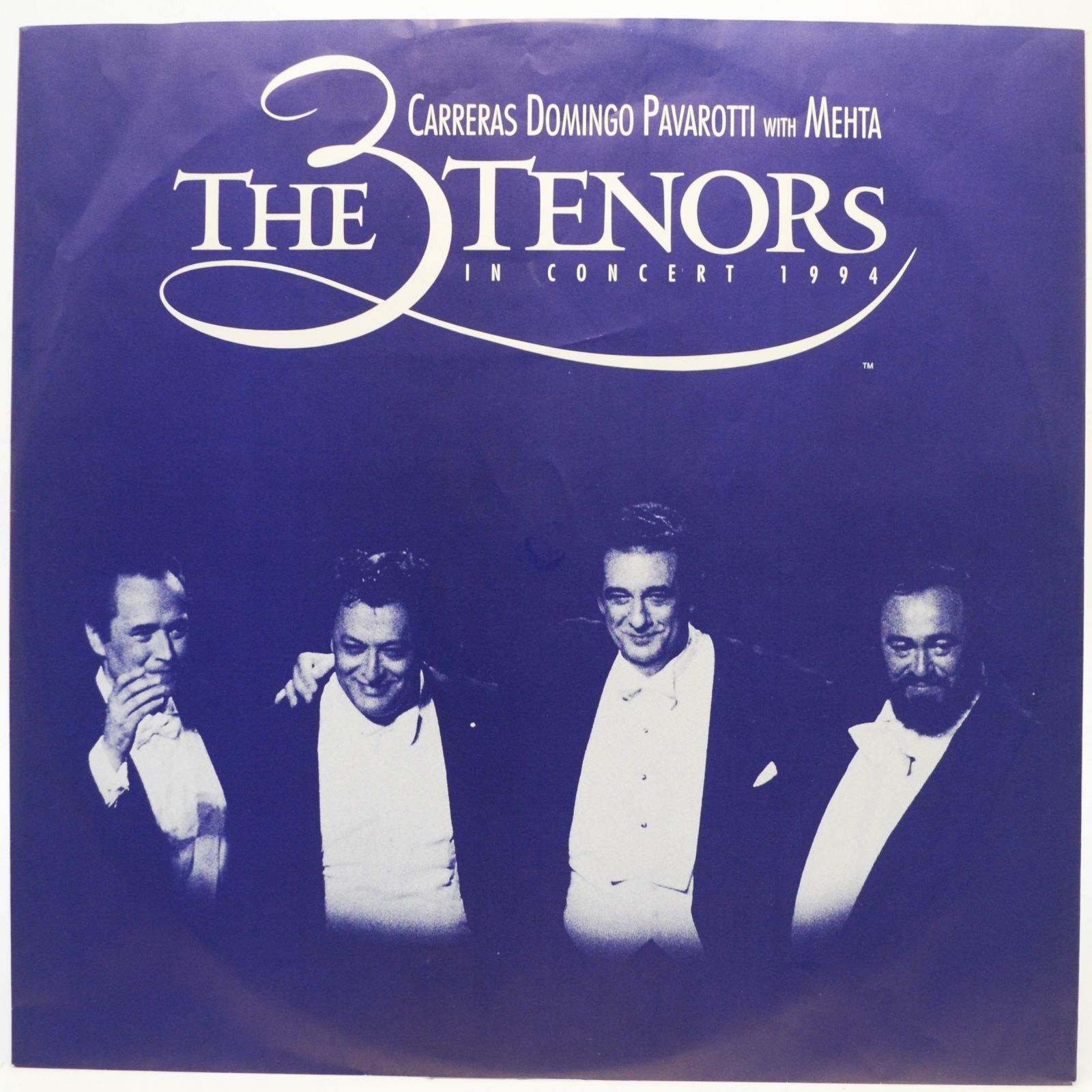 Carreras - Domingo - Pavarotti with Mehta — The 3 Tenors In Concert 1994 (2LP), 1994