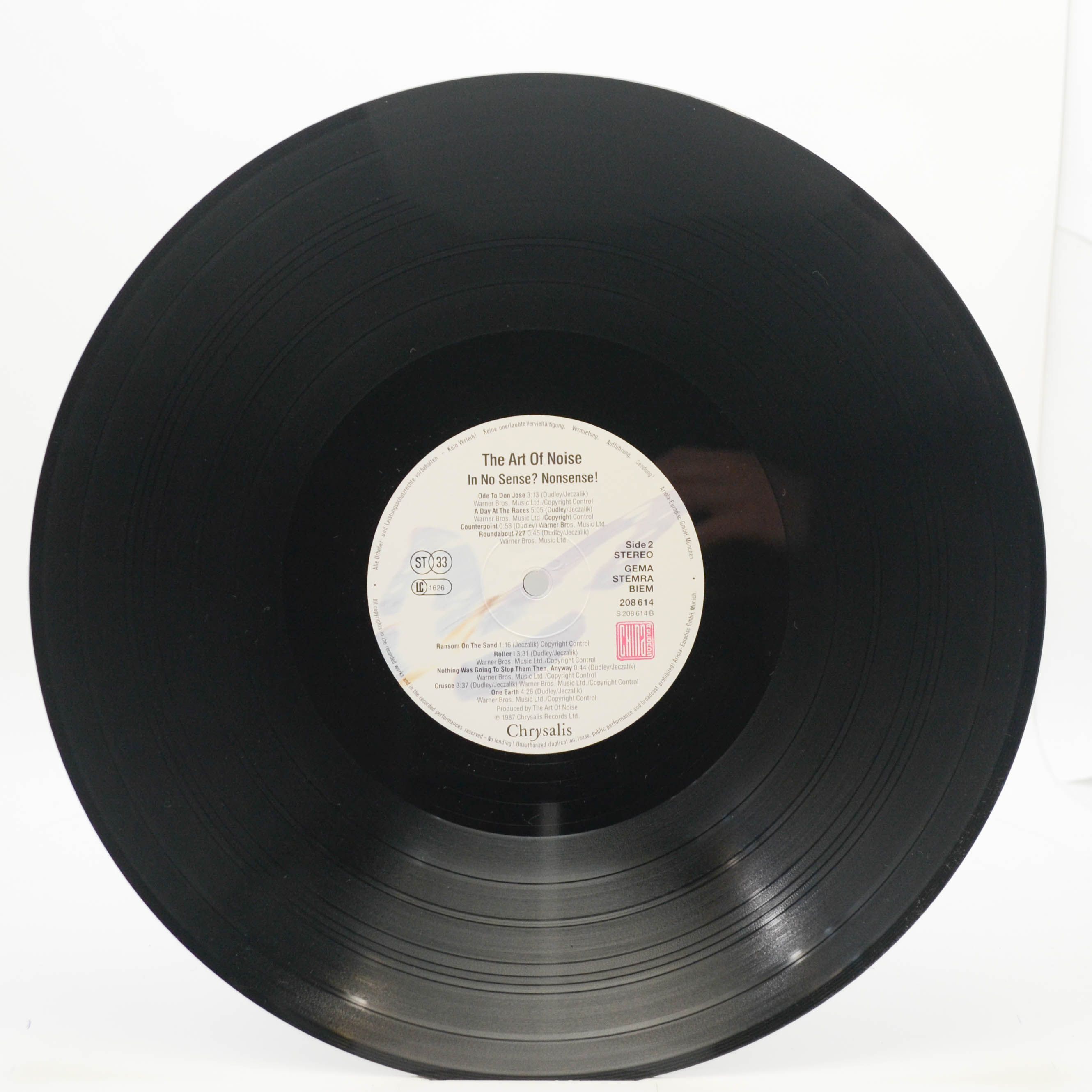 Art Of Noise — In No Sense? Nonsense!, 1987