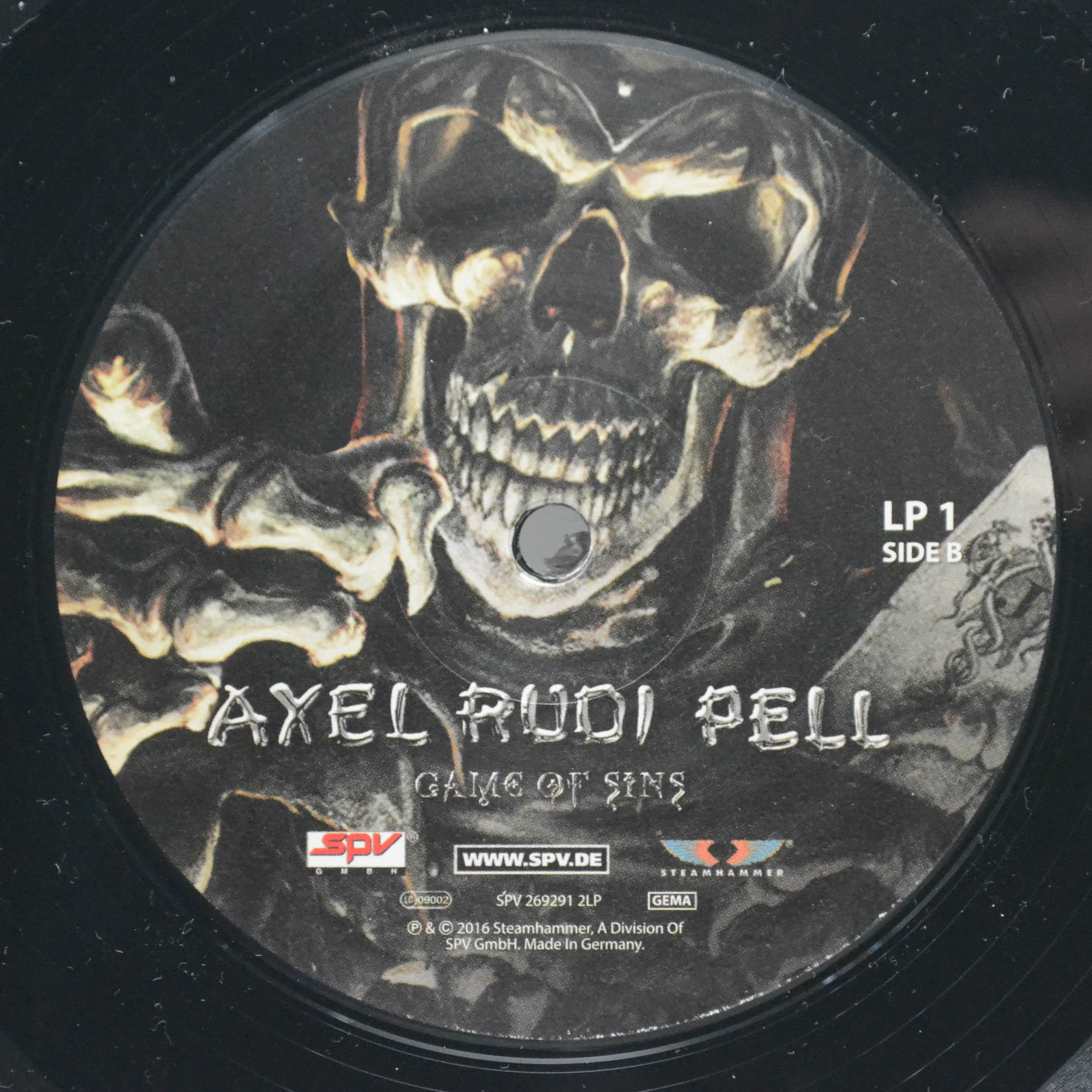 Axel Rudi Pell — Game Of Sins (2LP), 2016