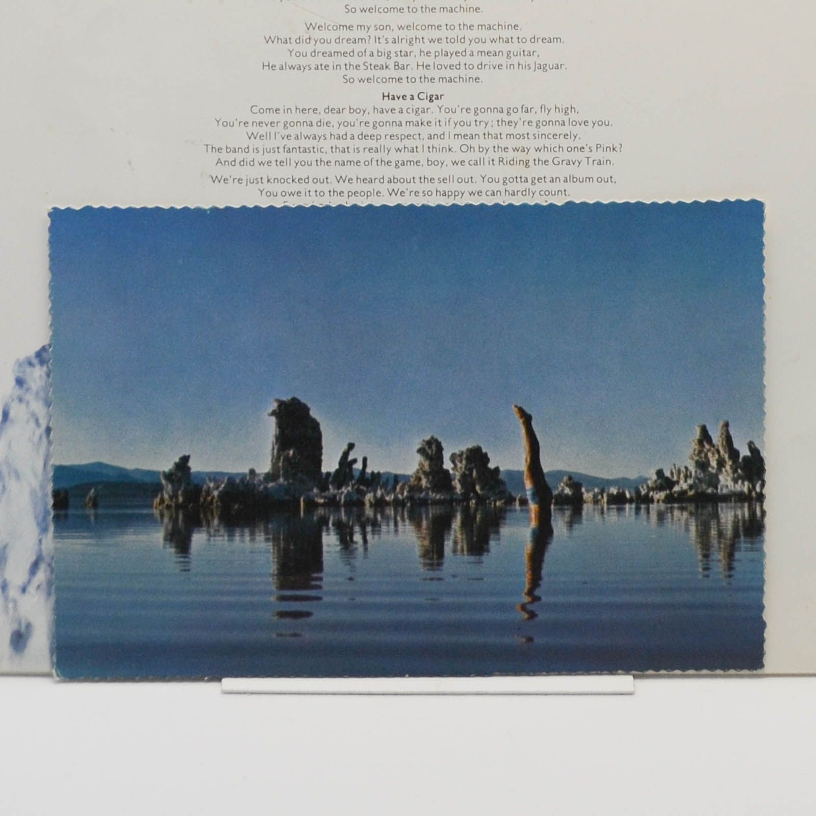 Pink Floyd — Wish You Were Here (postcard), 1975