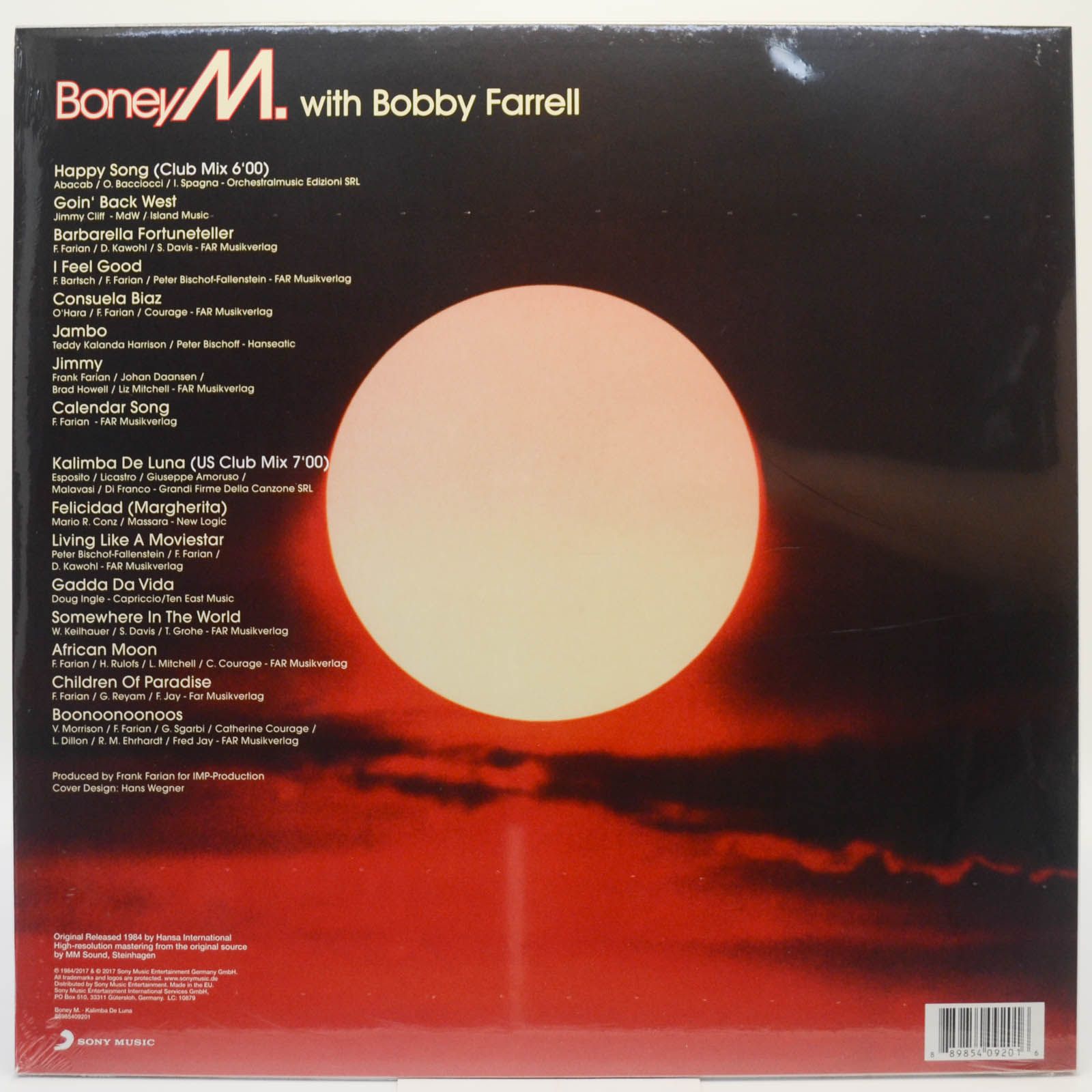 Boney M. — Kalimba De Luna (16 Happy Songs), 1984