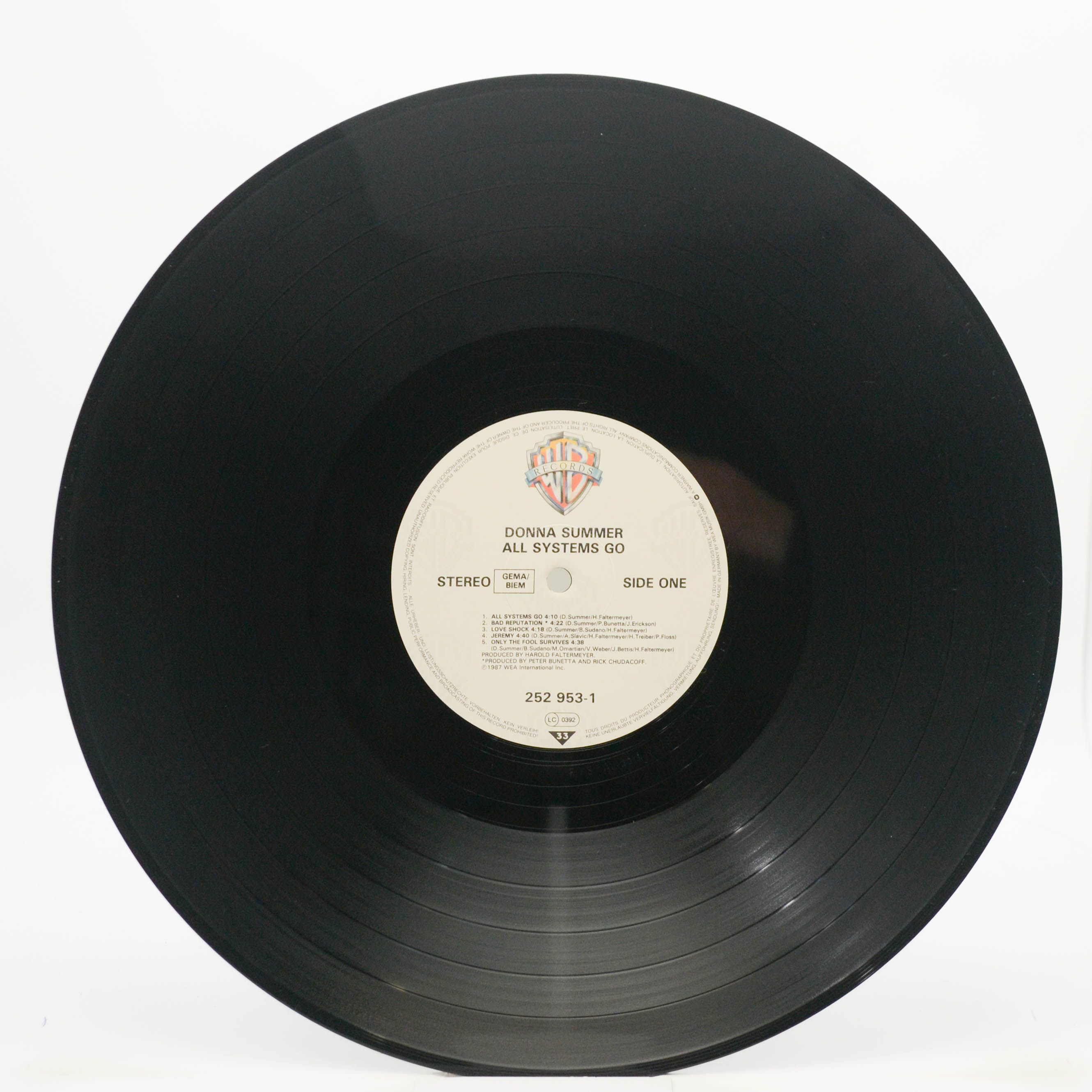 Donna Summer — All Systems Go, 1987