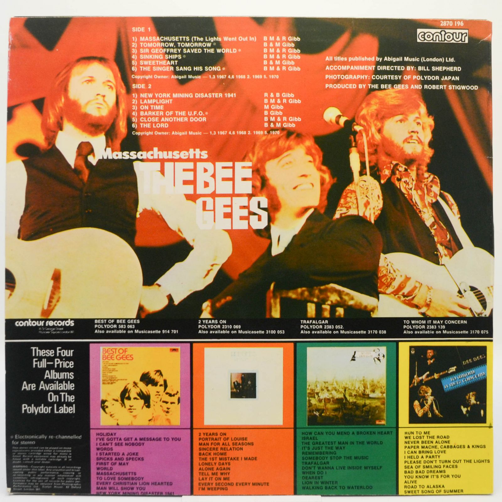 Bee Gees — Massachusetts, 1973