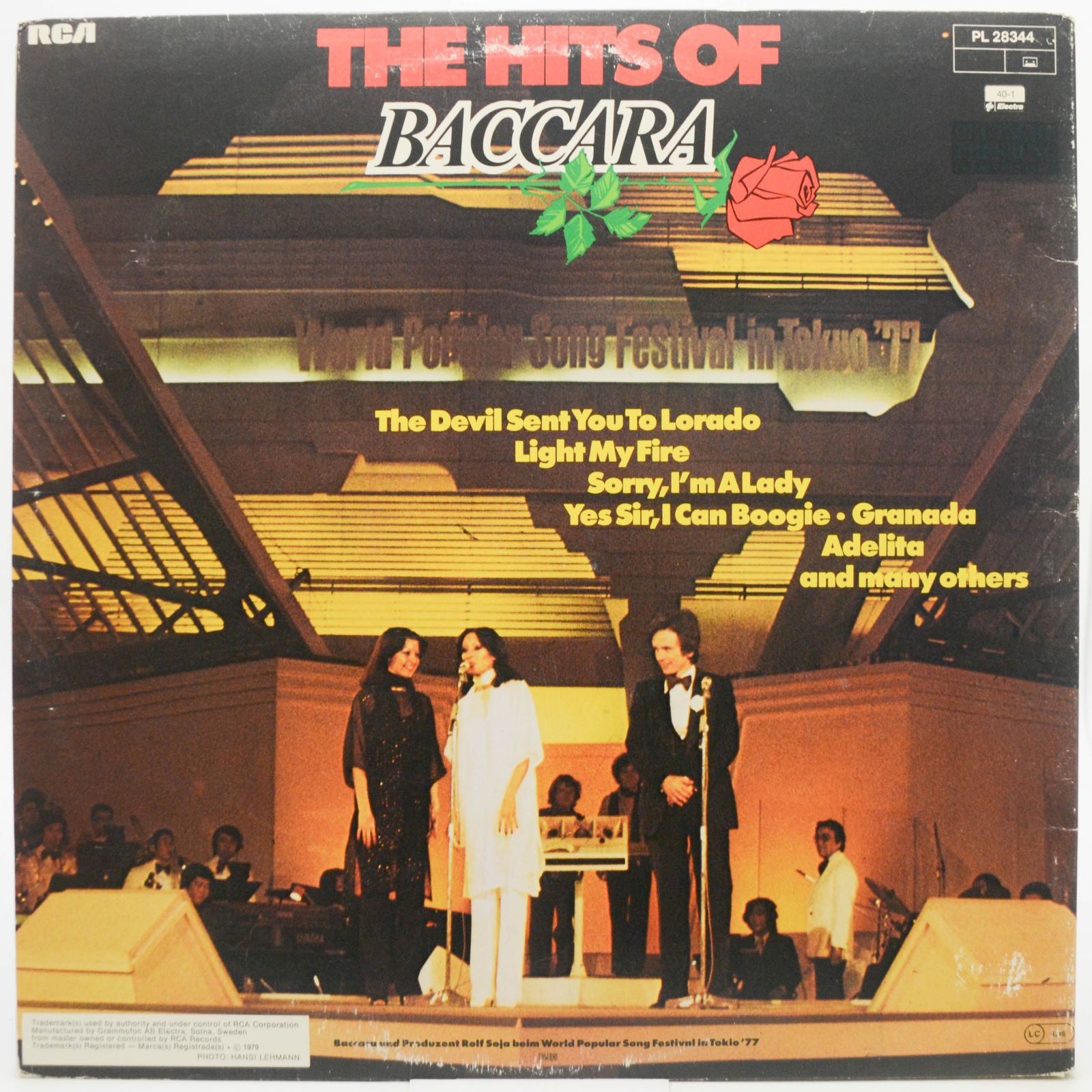 Baccara — The Hits Of Baccara, 1979
