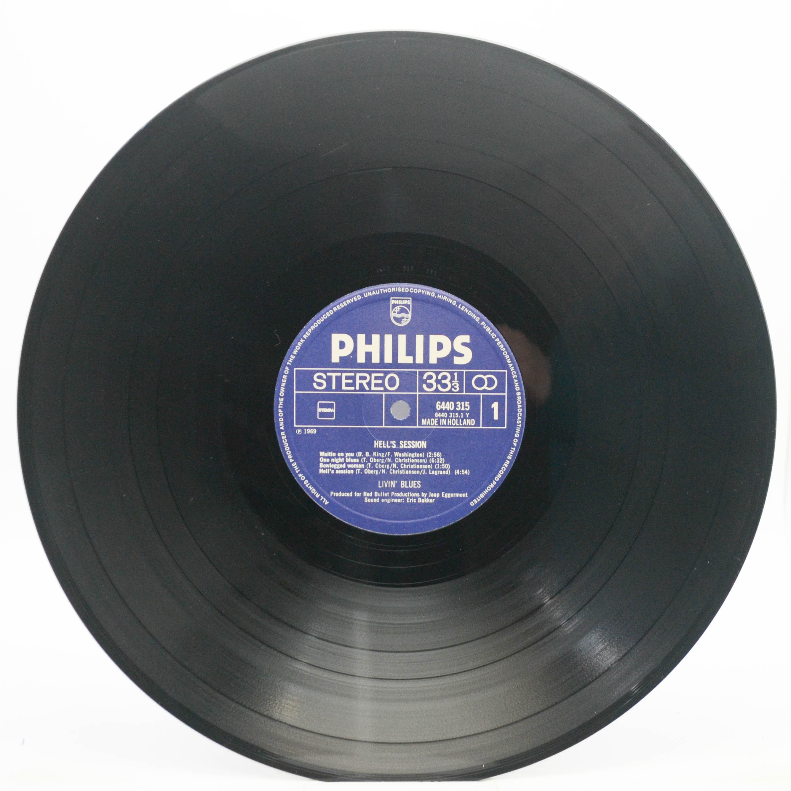 Livin' Blues — Hell's Session (Netherlands), 1969
