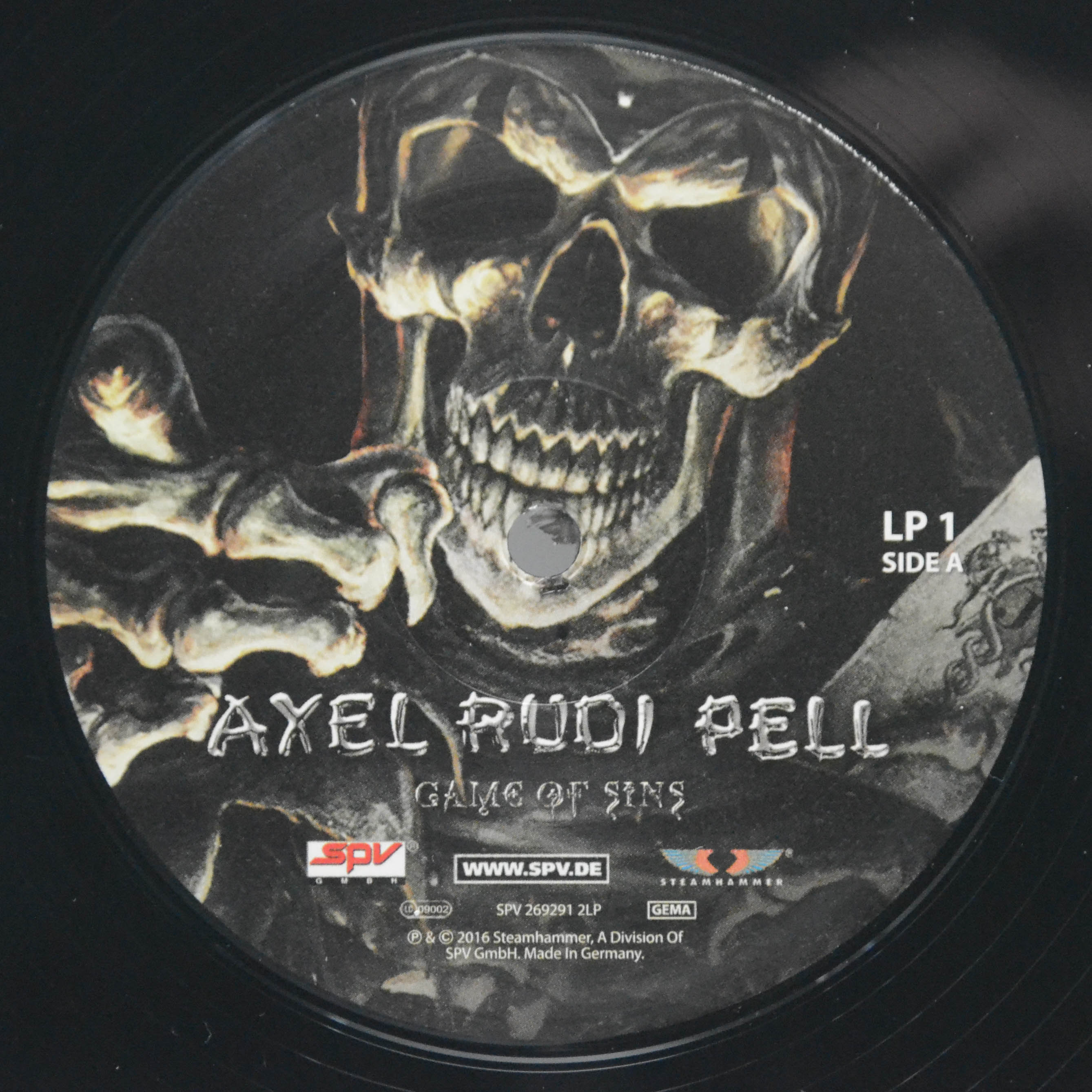 Axel Rudi Pell — Game Of Sins (2LP), 2016
