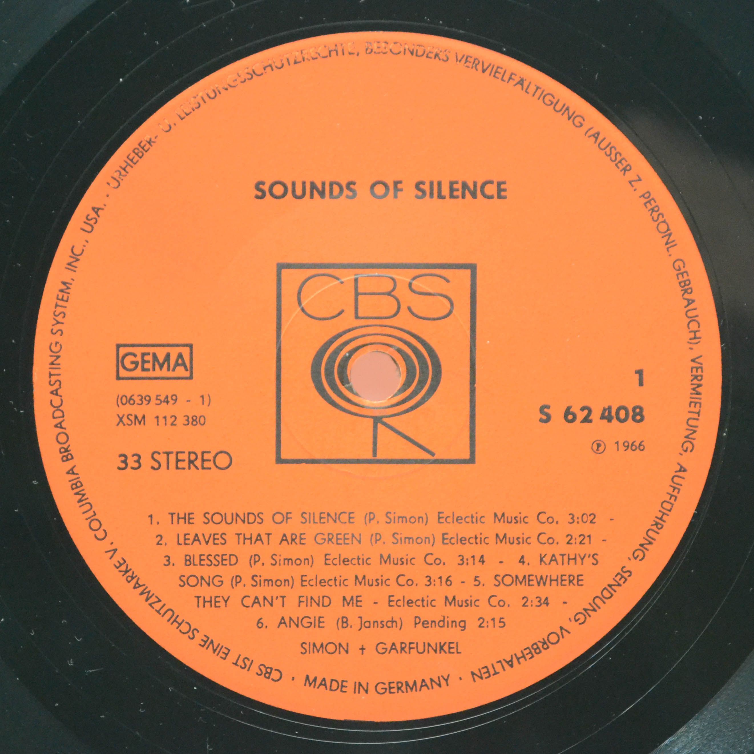 Simon & Garfunkel — Sounds Of Silence, 1966