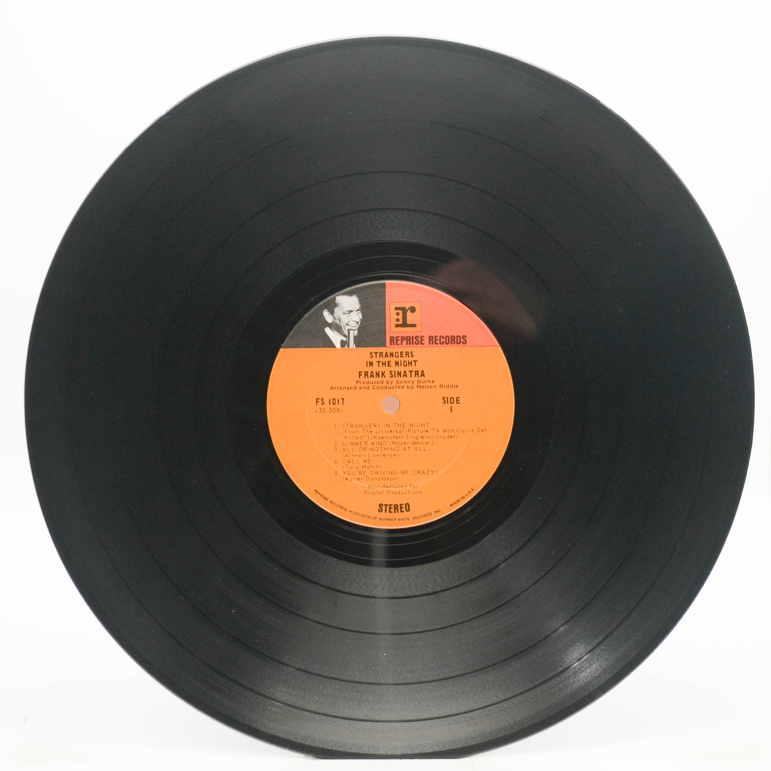 Frank Sinatra — Stranger's In The Night (1-st, USA), 1966