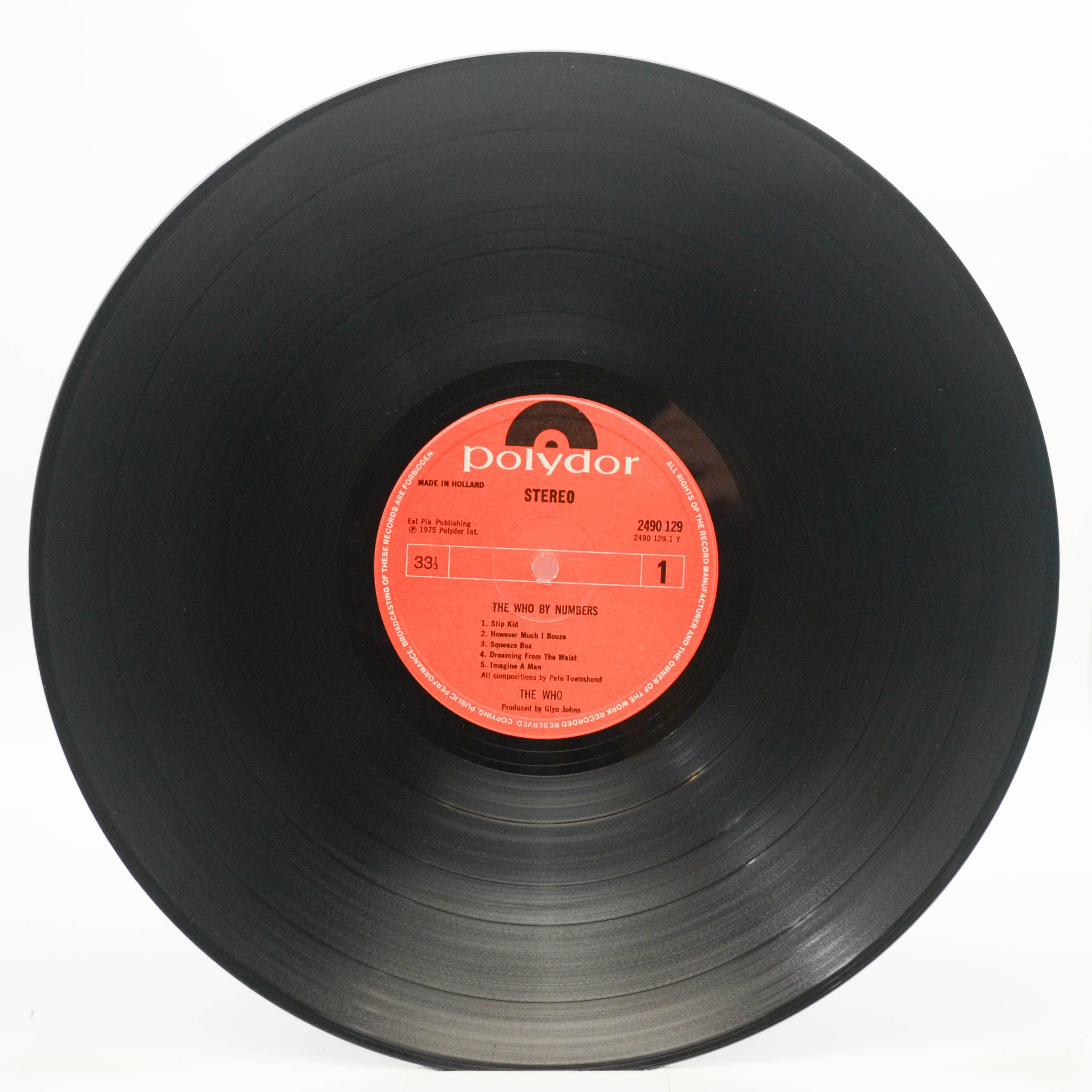 Who — The Who By Numbers, 1975