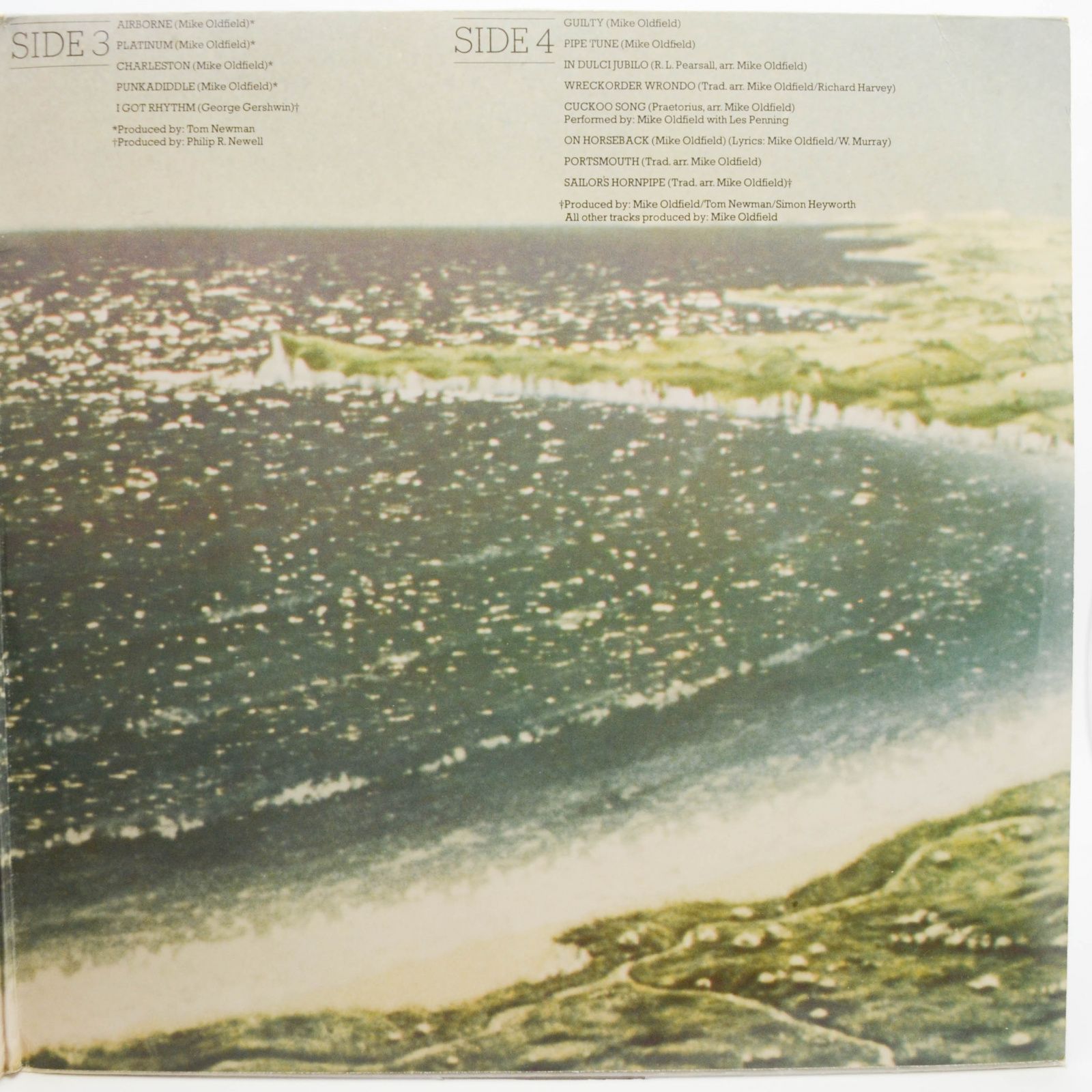 Mike Oldfield — Impressions (2LP, UK), 1980