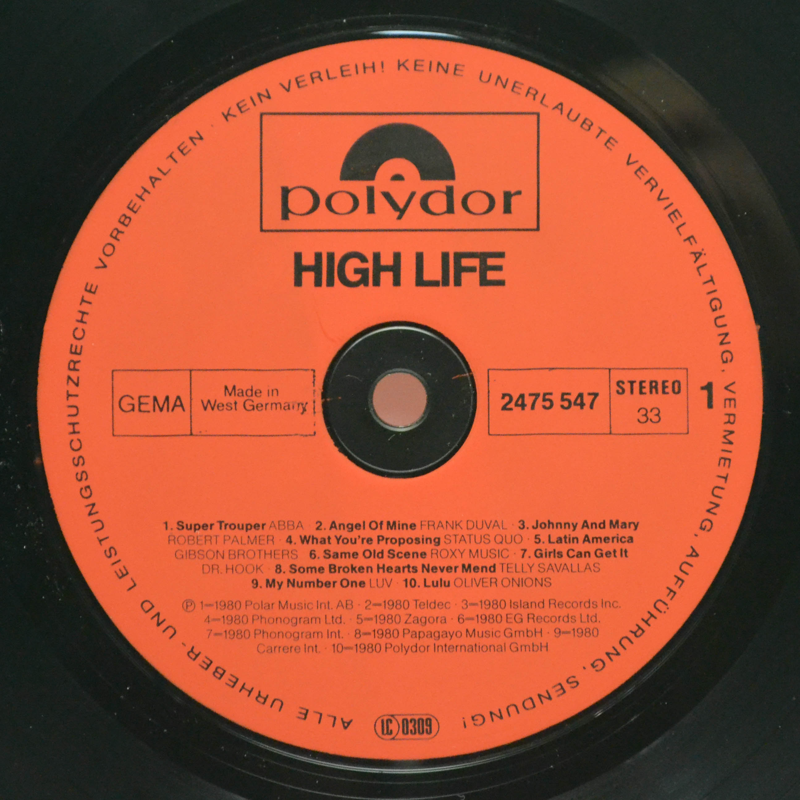 Various — High Life, 1981