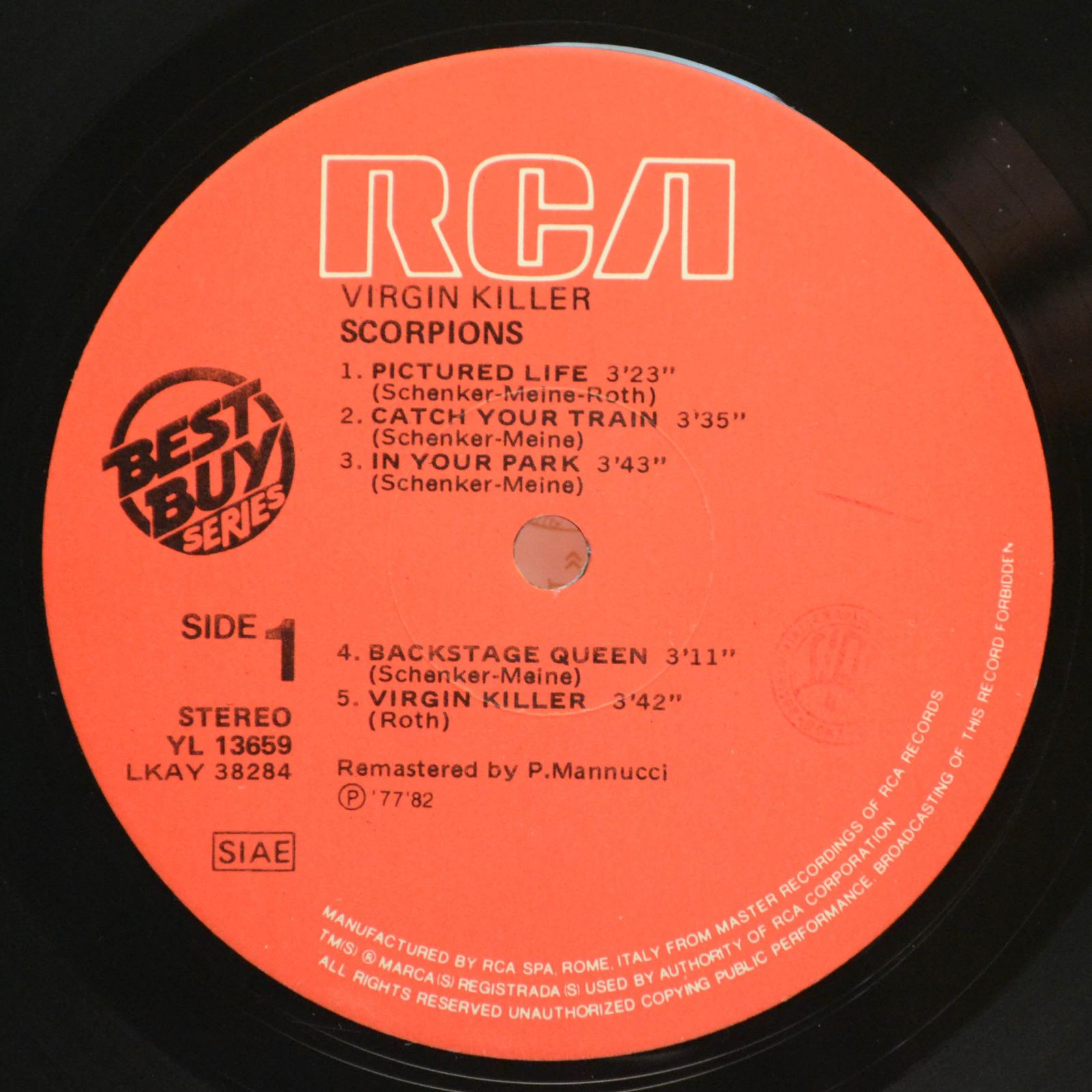 Scorpions — Virgin Killer, 1976