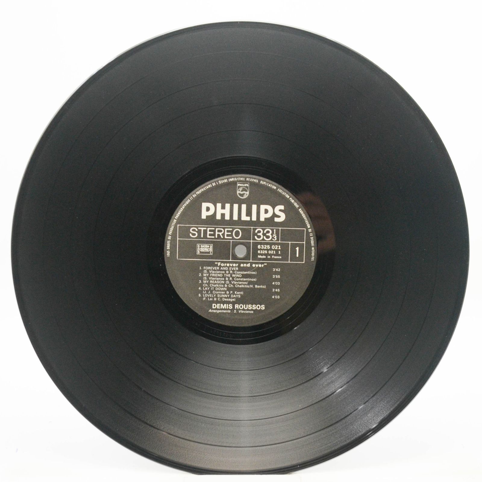 Démis Roussos — Forever And Ever (France), 1973