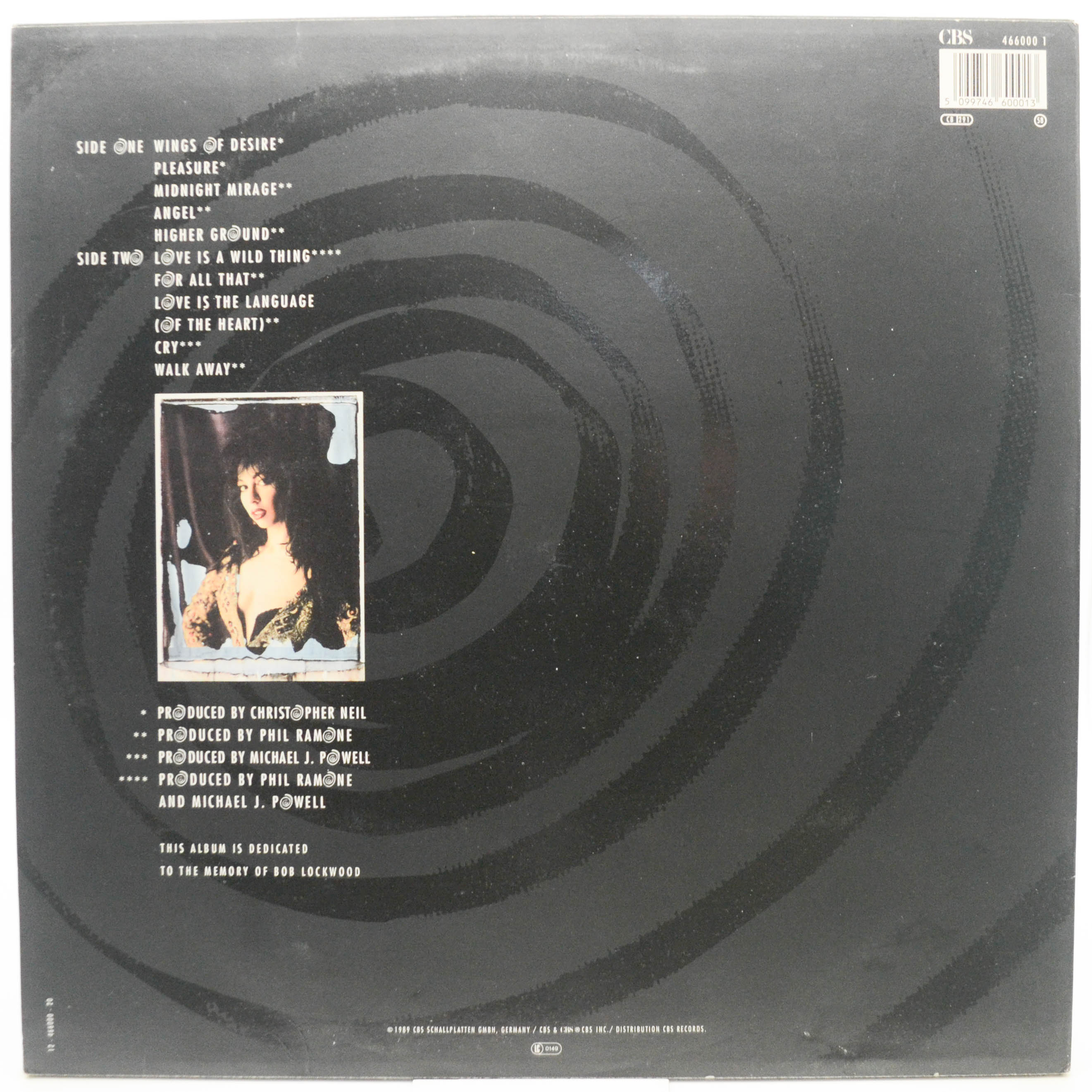 Jennifer Rush — Wings Of Desire, 1989