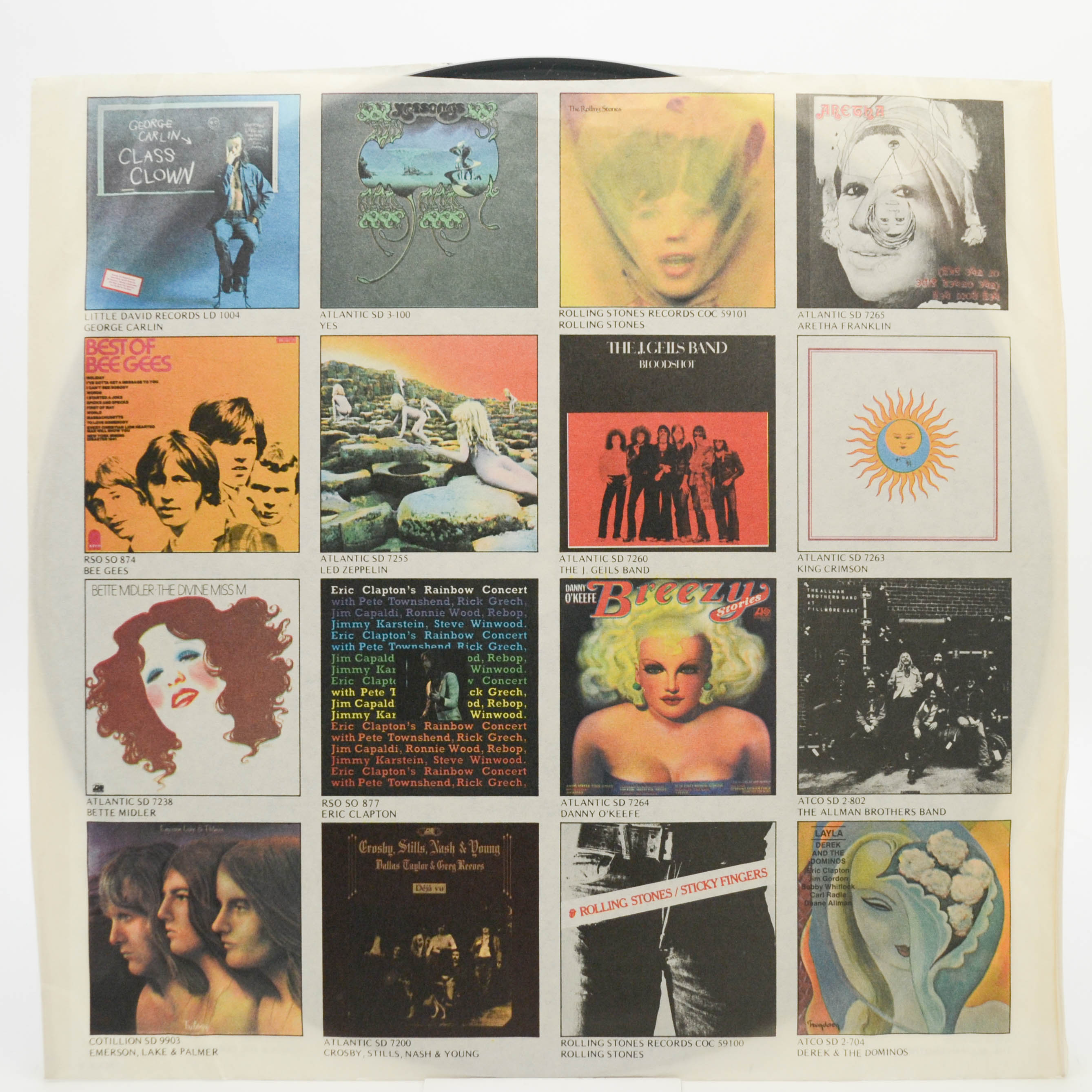 Emerson, Lake & Palmer — Brain Salad Surgery (USA), 1973