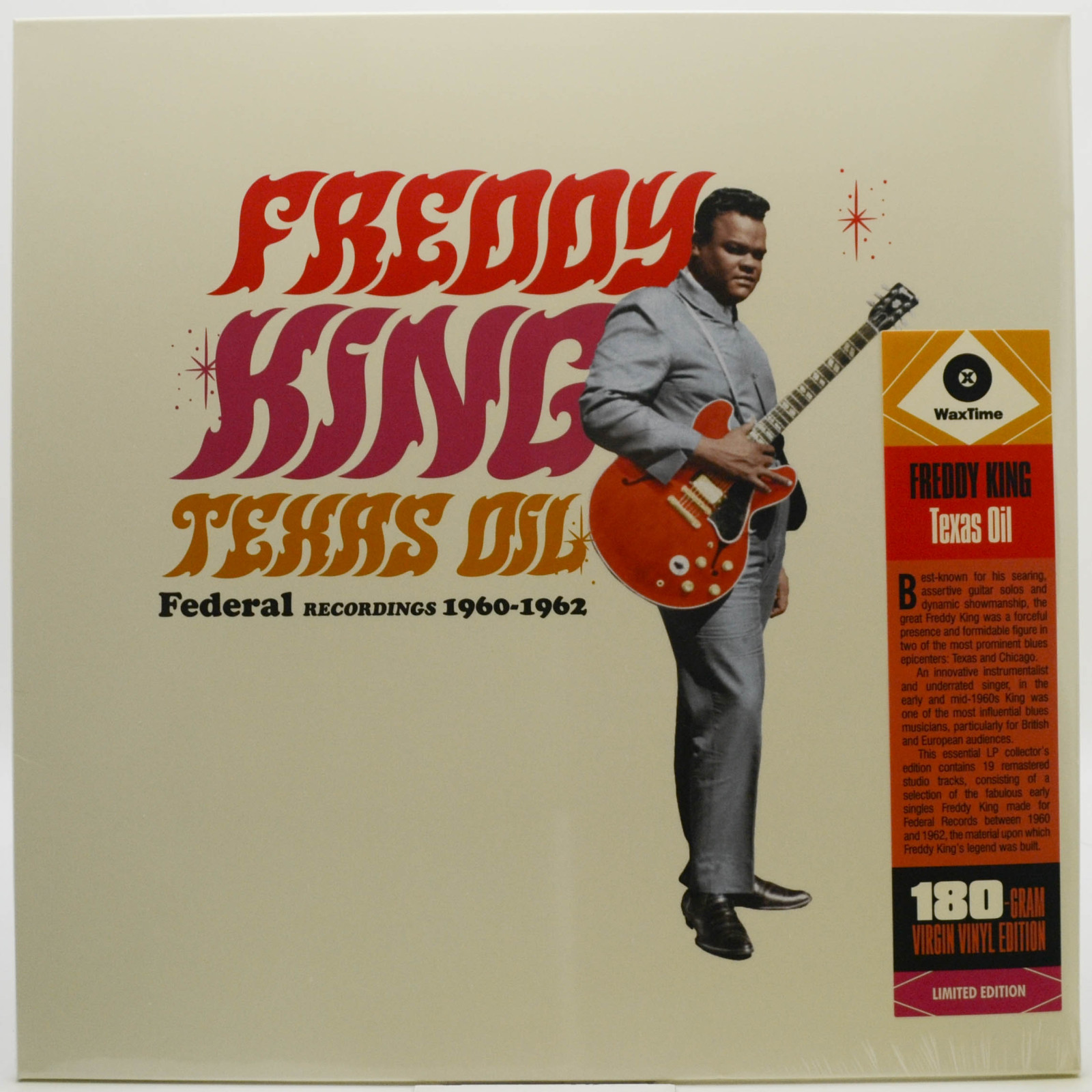 Виниловая пластинка Freddie King — Texas Oil: Federal Recordings 1960-1962, 2017